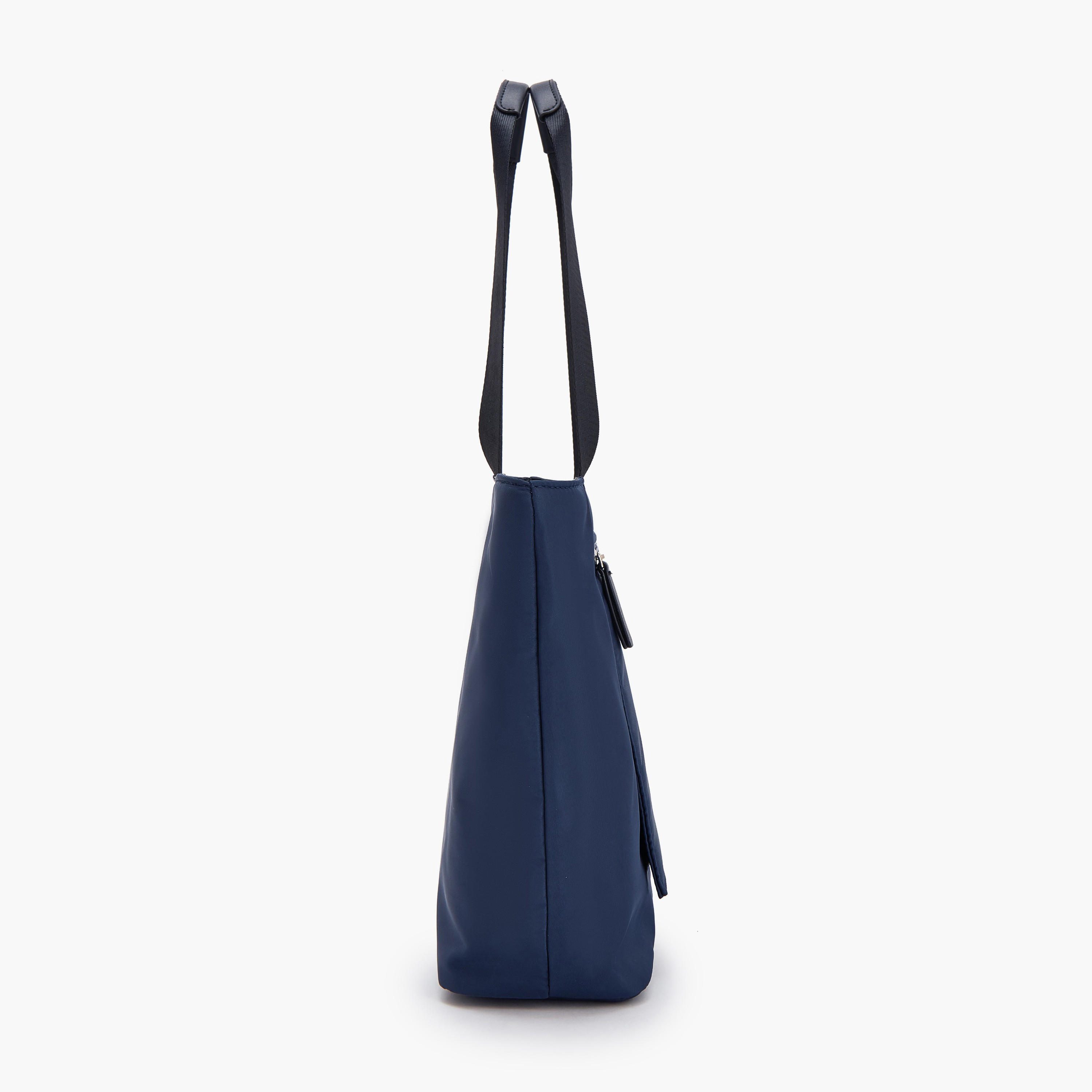 Lee Cooper Printed Tote Bag with Zip Pocket-women-bagsandwallets-handbags-image-5