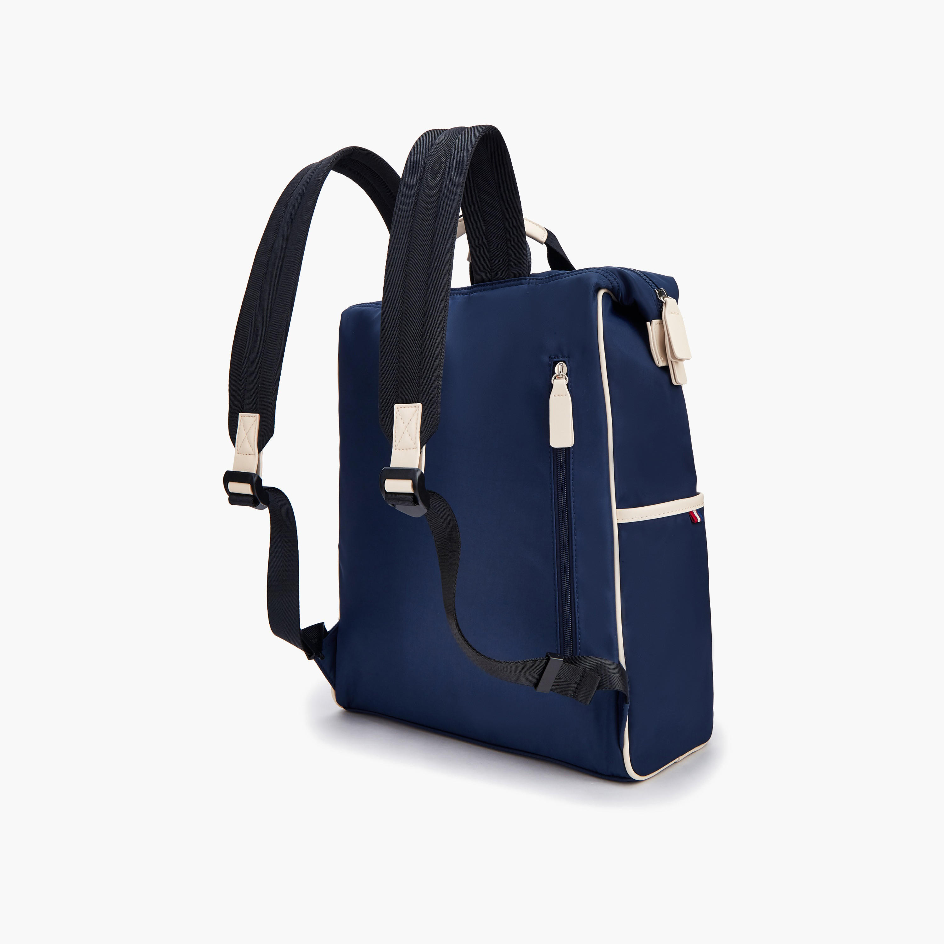 Lee Cooper Panelled Backpack with Adjustable Shoulder Straps-women-bagsandwallets-backpacks-image-5