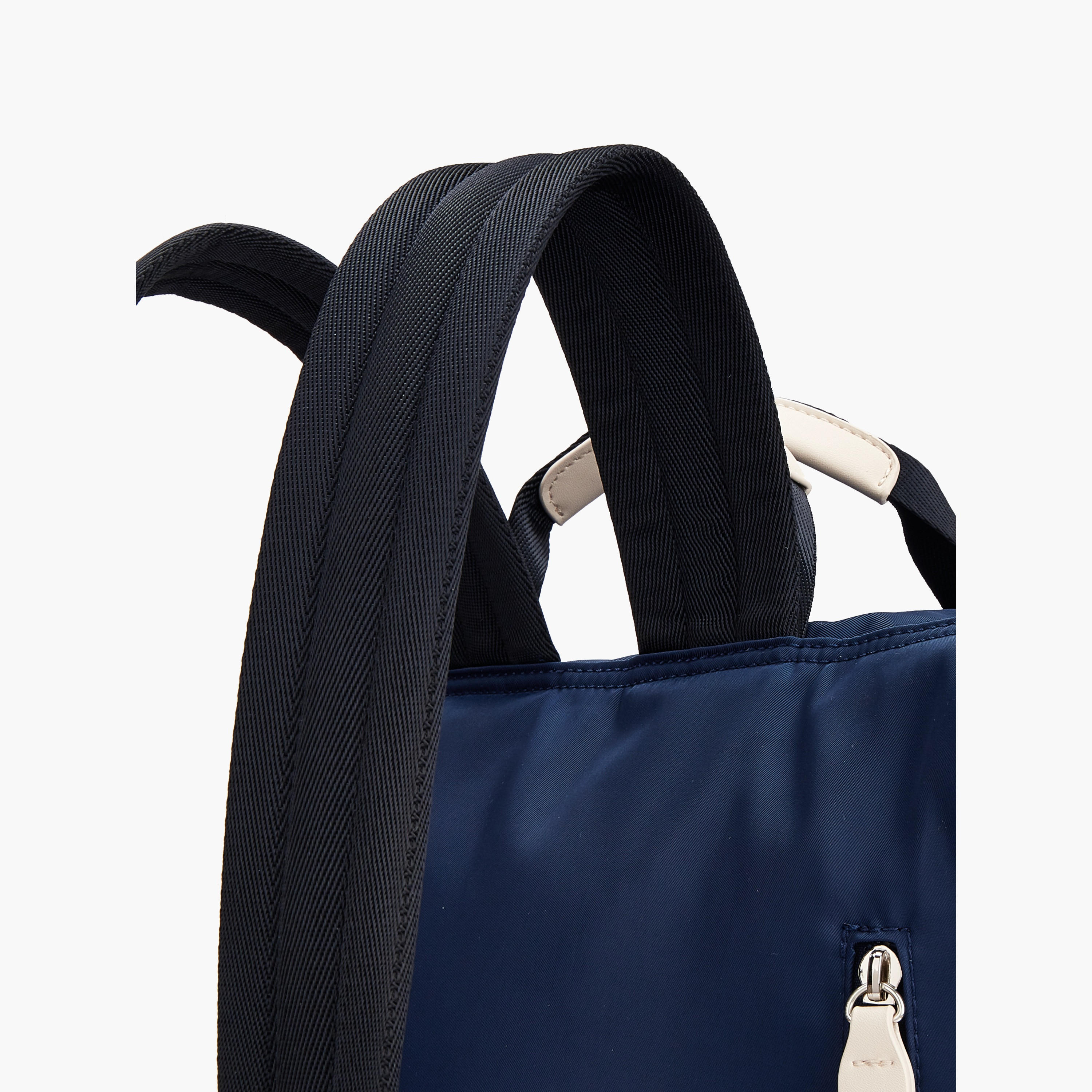 Lee Cooper Panelled Backpack with Adjustable Shoulder Straps-women-bagsandwallets-backpacks-image-6