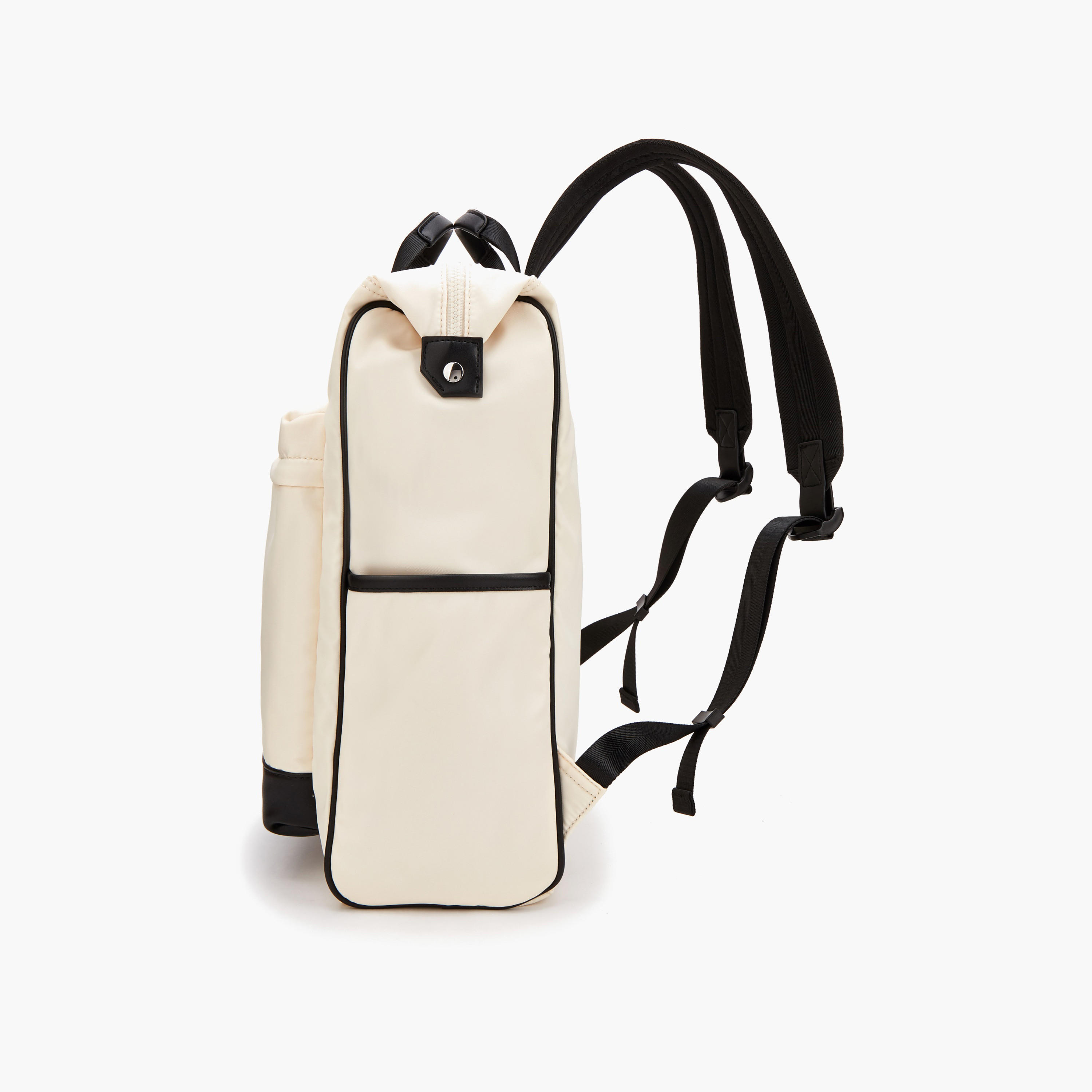 Lee Cooper Panelled Backpack with Adjustable Shoulder Straps-women-bagsandwallets-backpacks-image-2