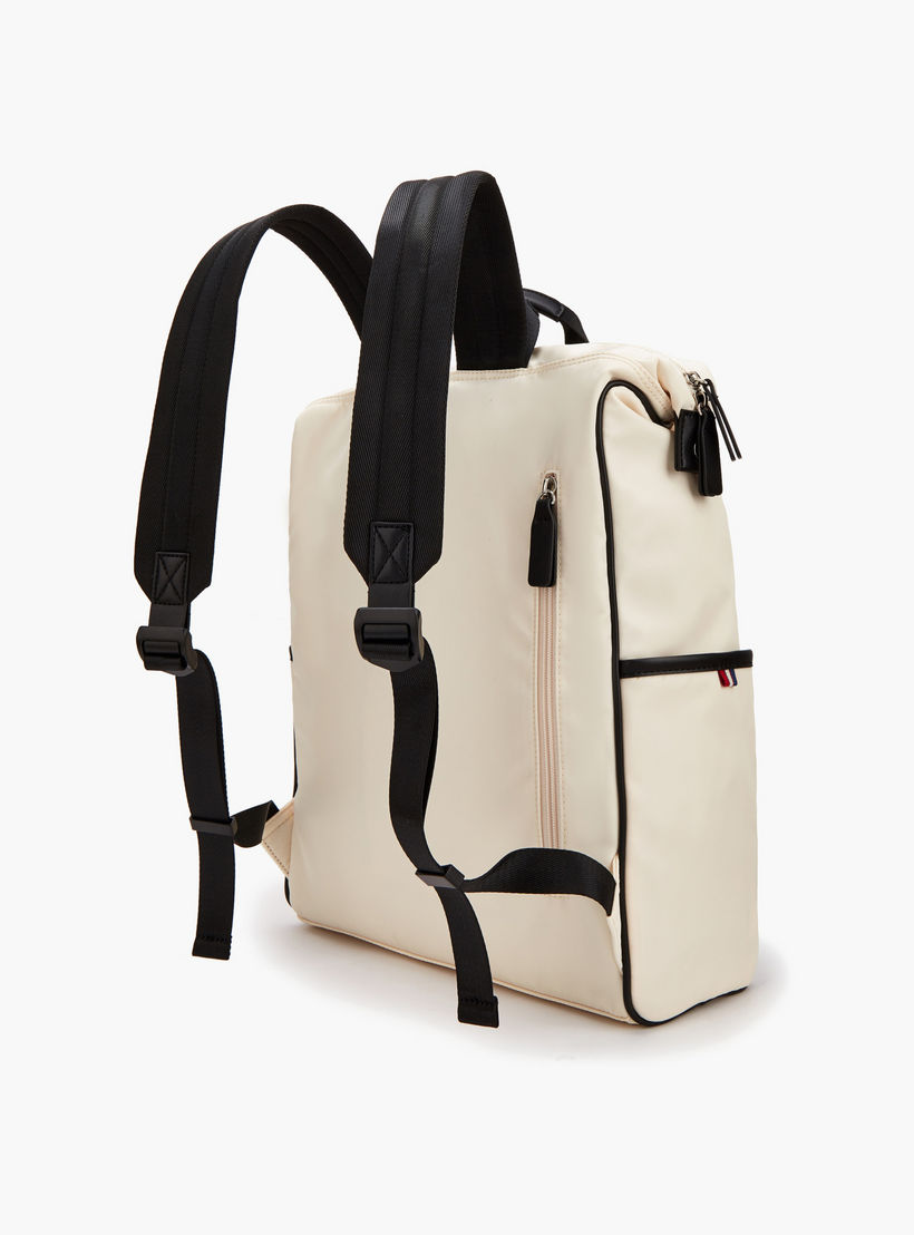 Lee Cooper Panelled Backpack with Adjustable Shoulder Straps-women-bagsandwallets-backpacks-image-5