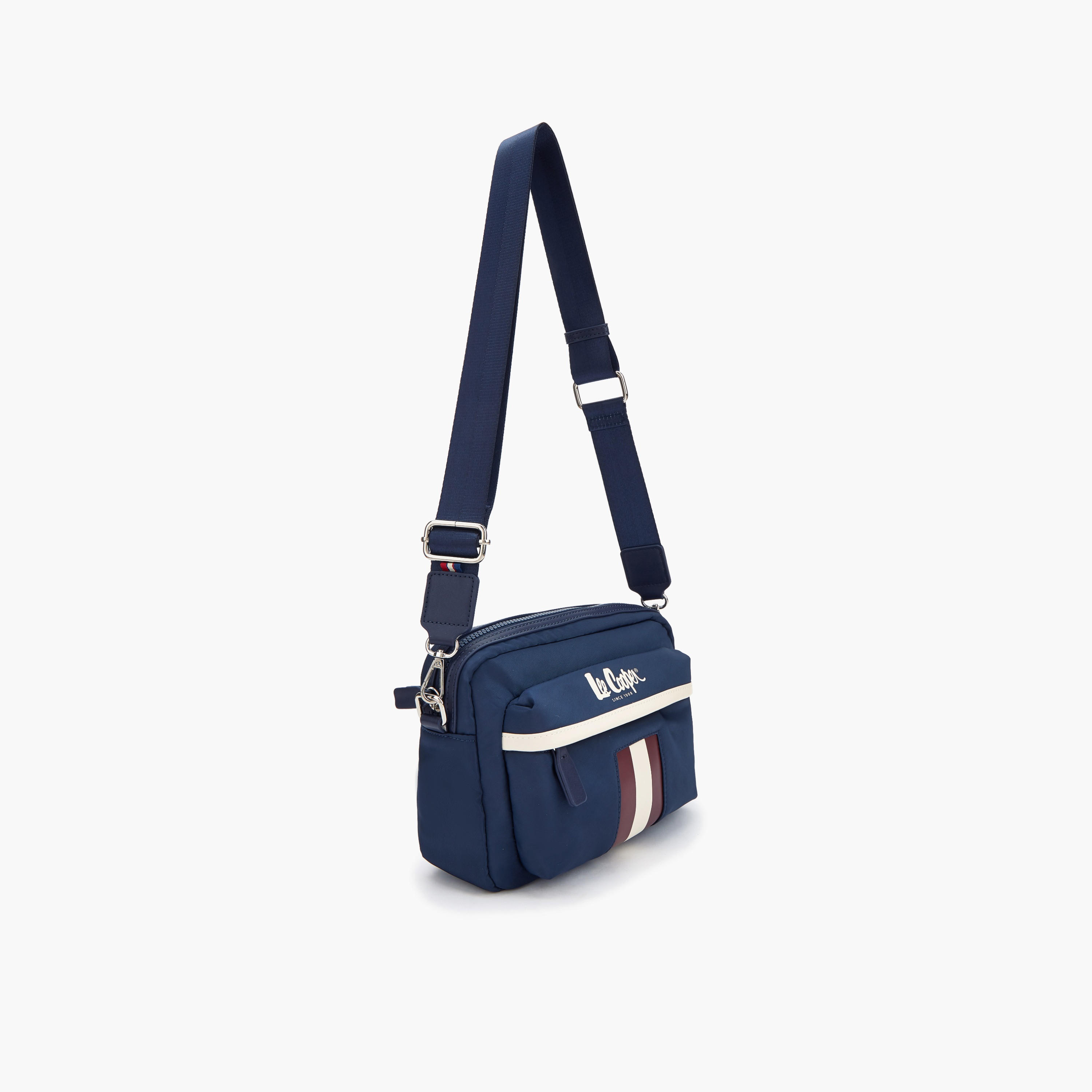 حقيبة كروس مقلمة بسحاب إغلاق من لي كوبر-women-bagsandwallets-handbags-image-6