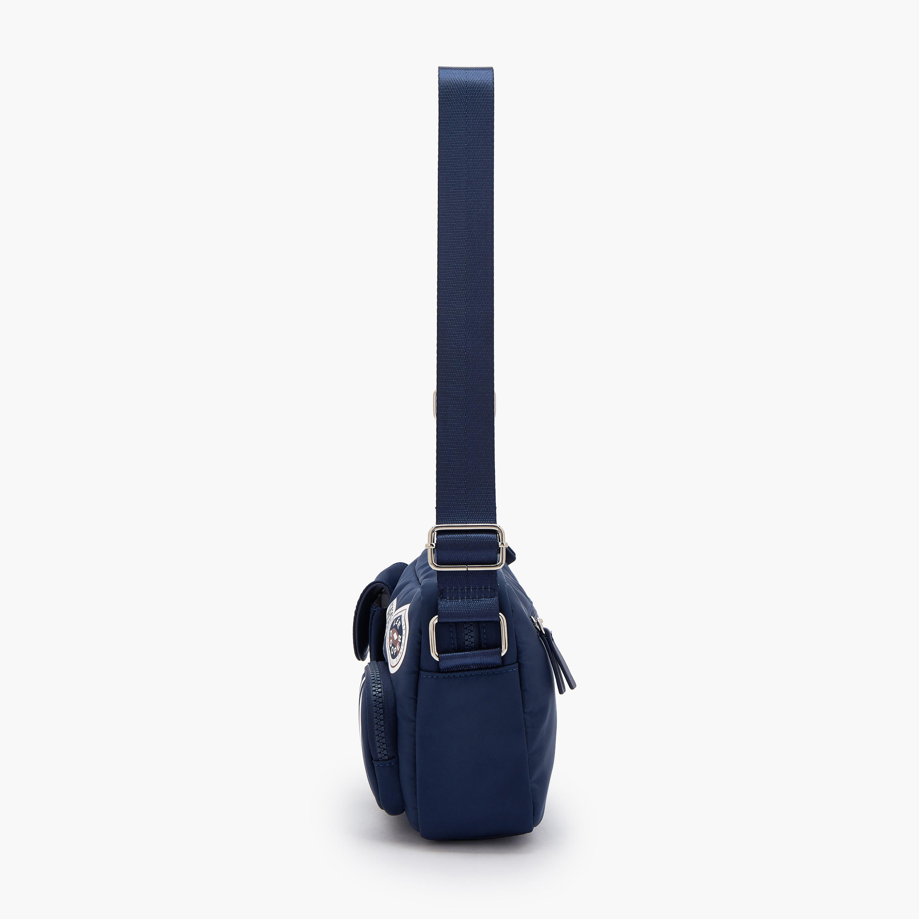 Lee Cooper Logo Applique Crossbody Bag with Adjustable Strap-women-bagsandwallets-handbags-image-5