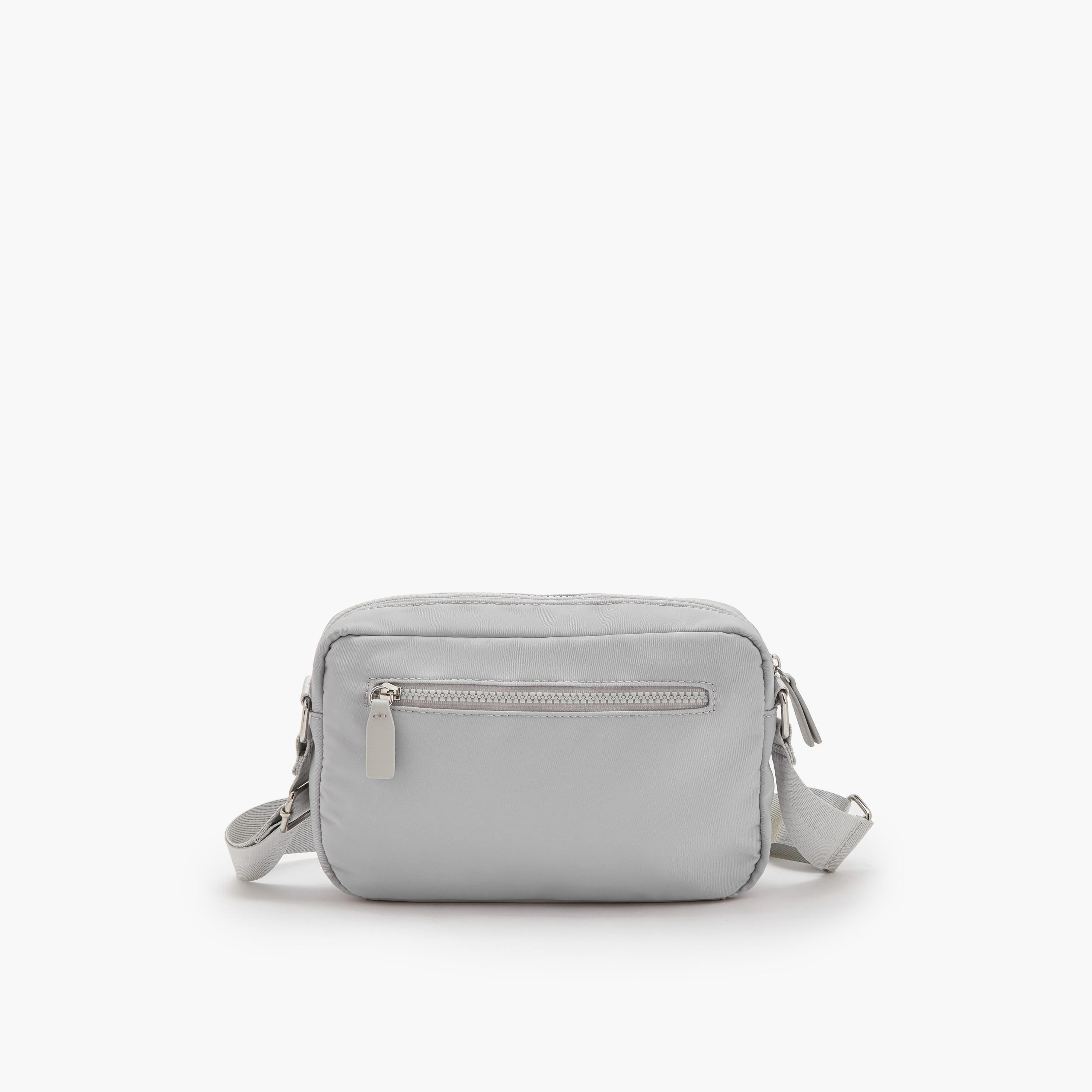 Lee Cooper Logo Applique Crossbody Bag with Adjustable Strap-women-bagsandwallets-handbags-image-2