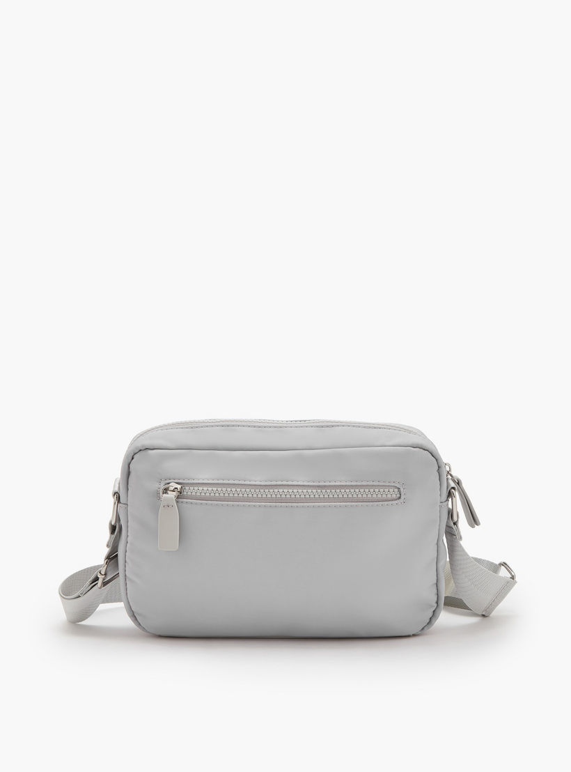 Lee Cooper Logo Applique Crossbody Bag with Adjustable Strap-women-bagsandwallets-handbags-image-2