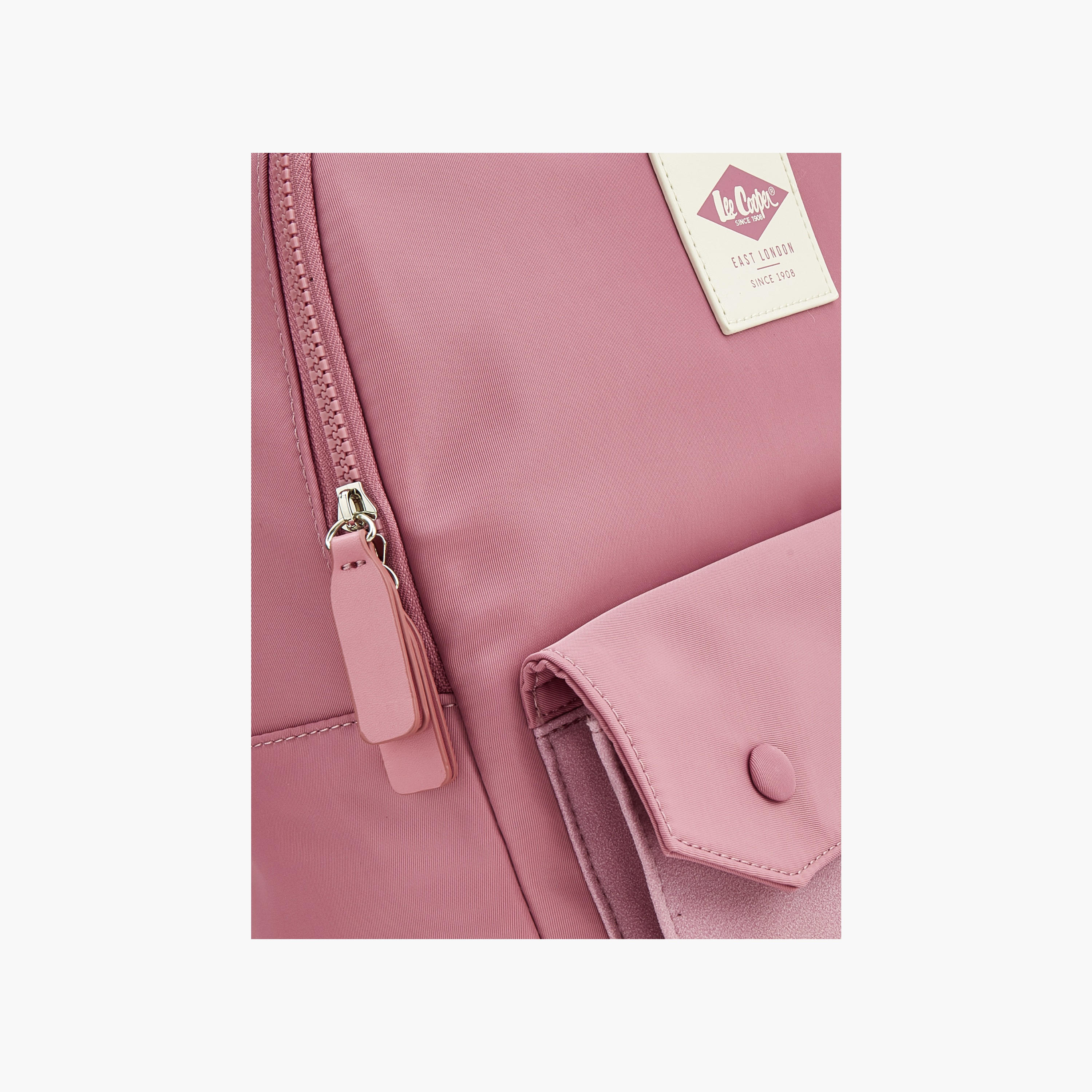 Lee Cooper Logo Backpack with Adjustable Straps-women-bagsandwallets-backpacks-image-4