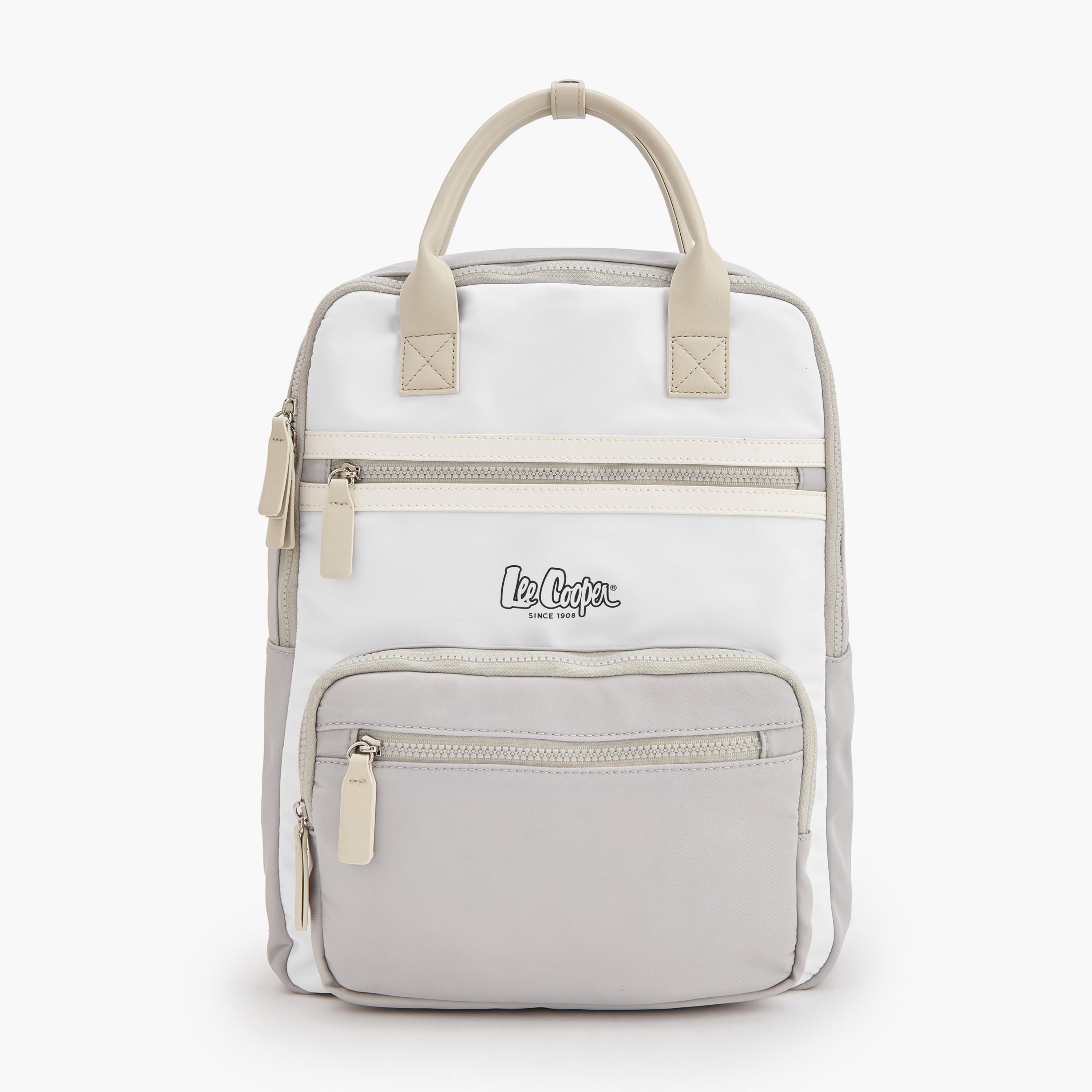 Lee Cooper Colourblock Backpack with Pencil Pouch-women-bagsandwallets-backpacks-image-2