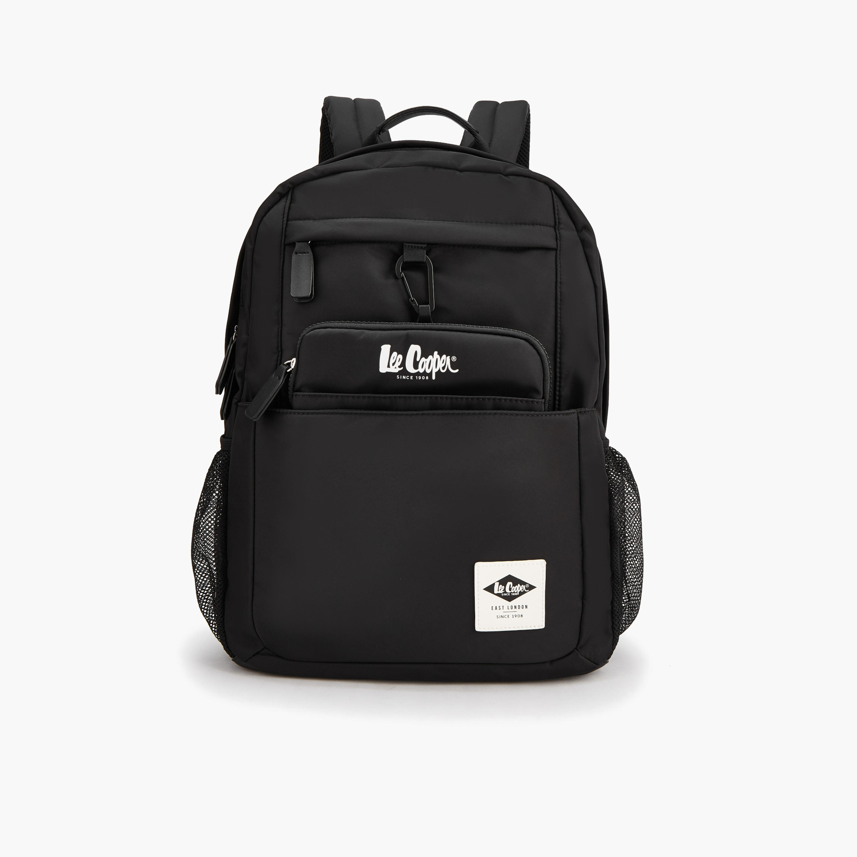 Lee Cooper Logo Backpack with Padded Straps-women-bagsandwallets-backpacks-image-1