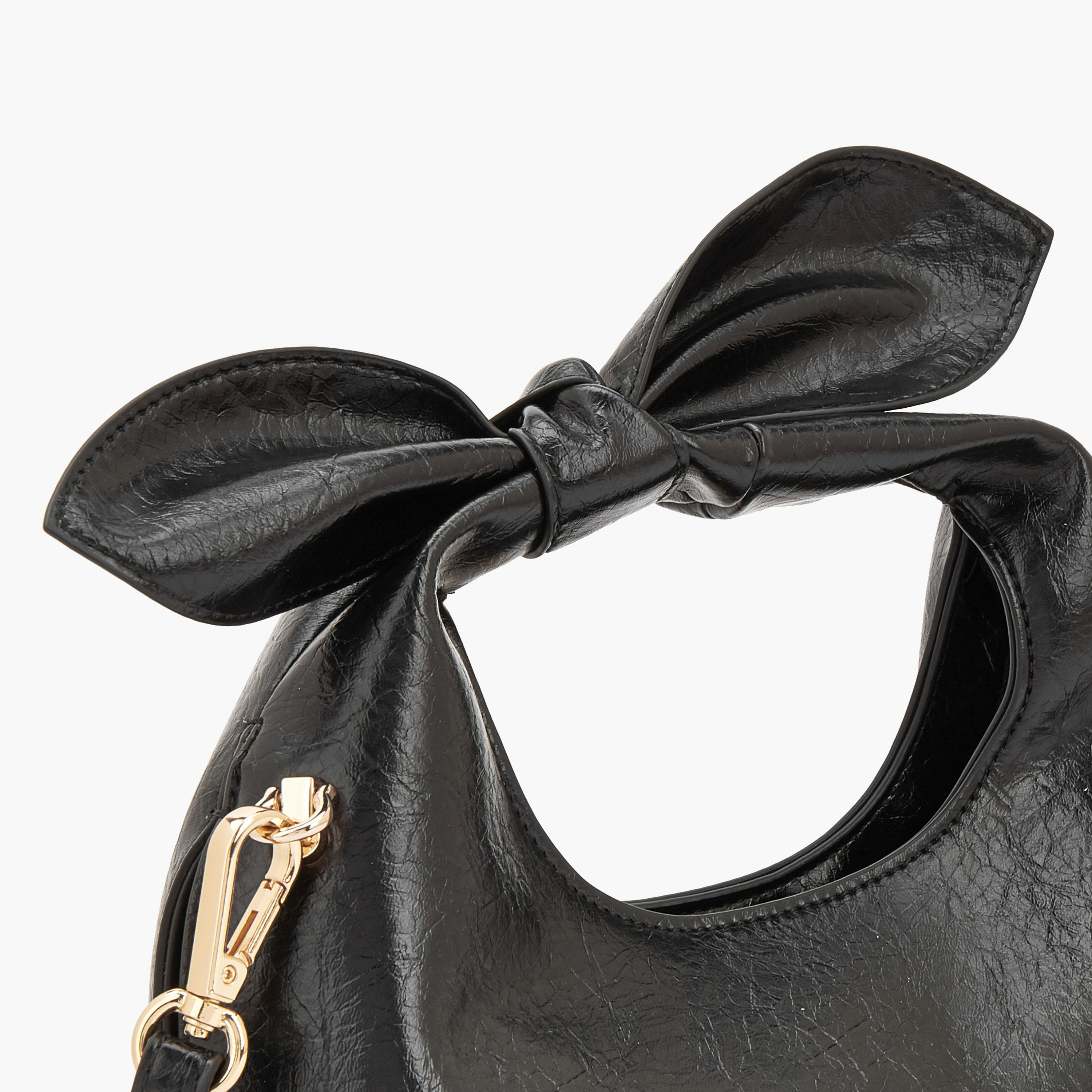 شنطة كروسبودي بتفاصيل فيونكة وبحزام قابل للفصل من سيليست-women-bagsandwallets-handbags-image-4
