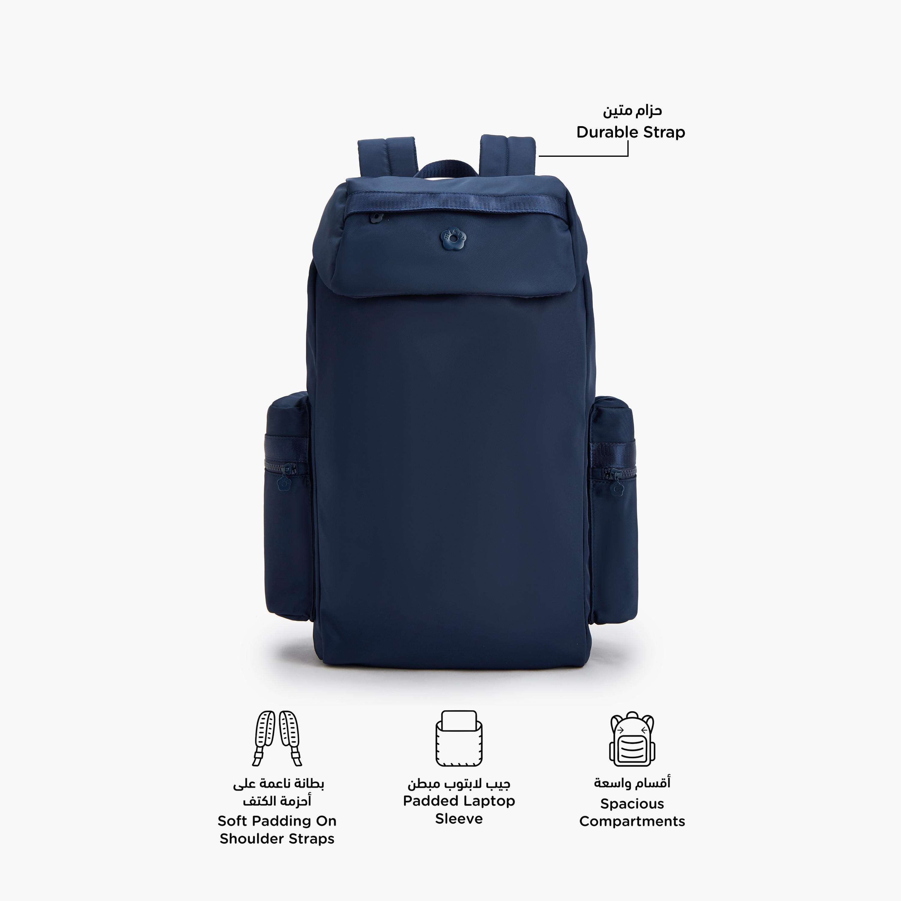 Missy Solid Backpack with Side Pockets-school-bagsandbackpacks-backpacks-image-5