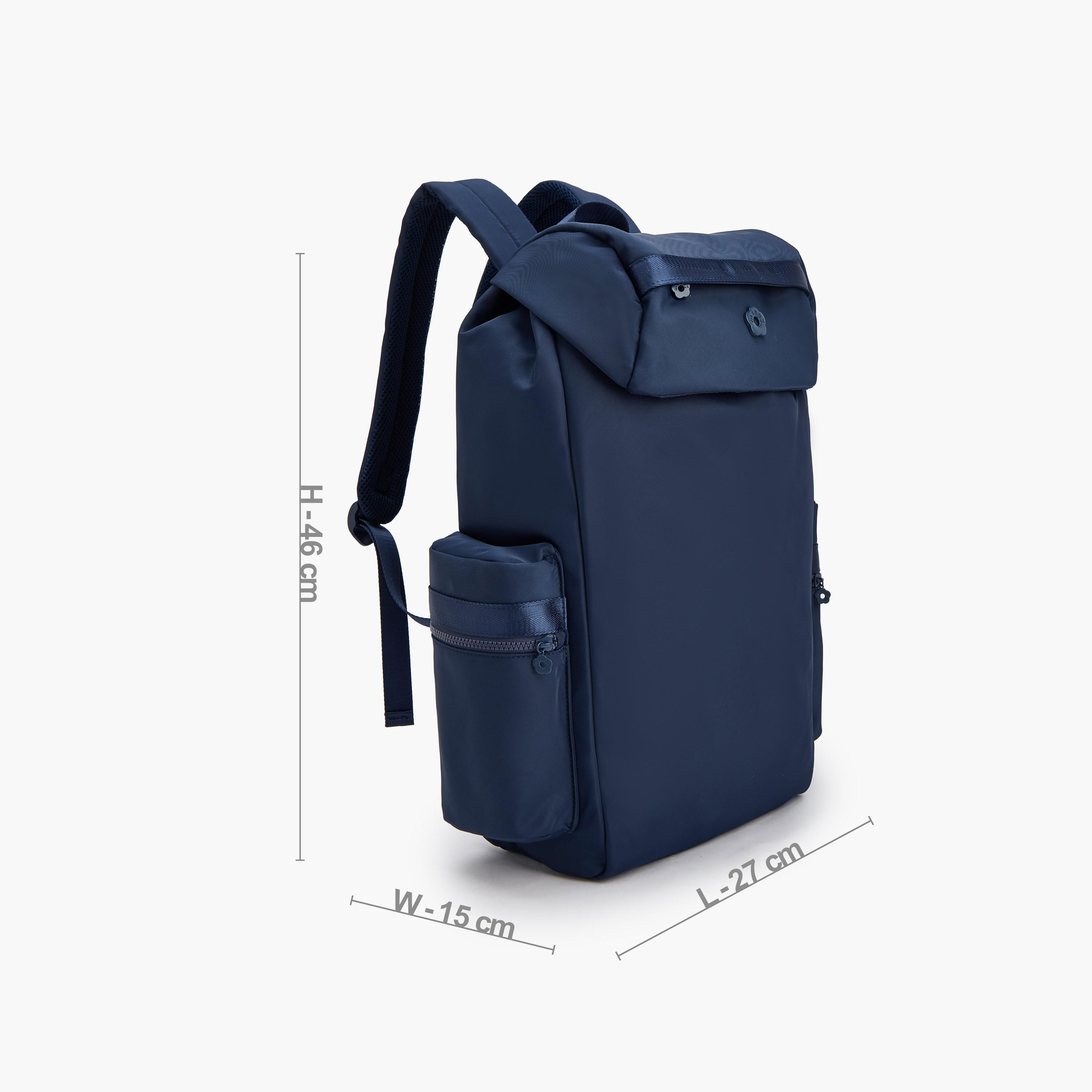 Missy Solid Backpack with Side Pockets-school-bagsandbackpacks-backpacks-image-4