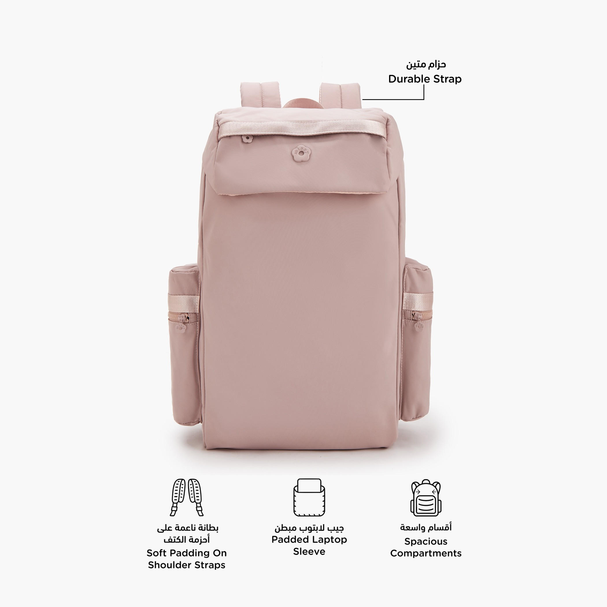 Missy Solid Backpack with Side Pockets-school-bagsandbackpacks-backpacks-image-5
