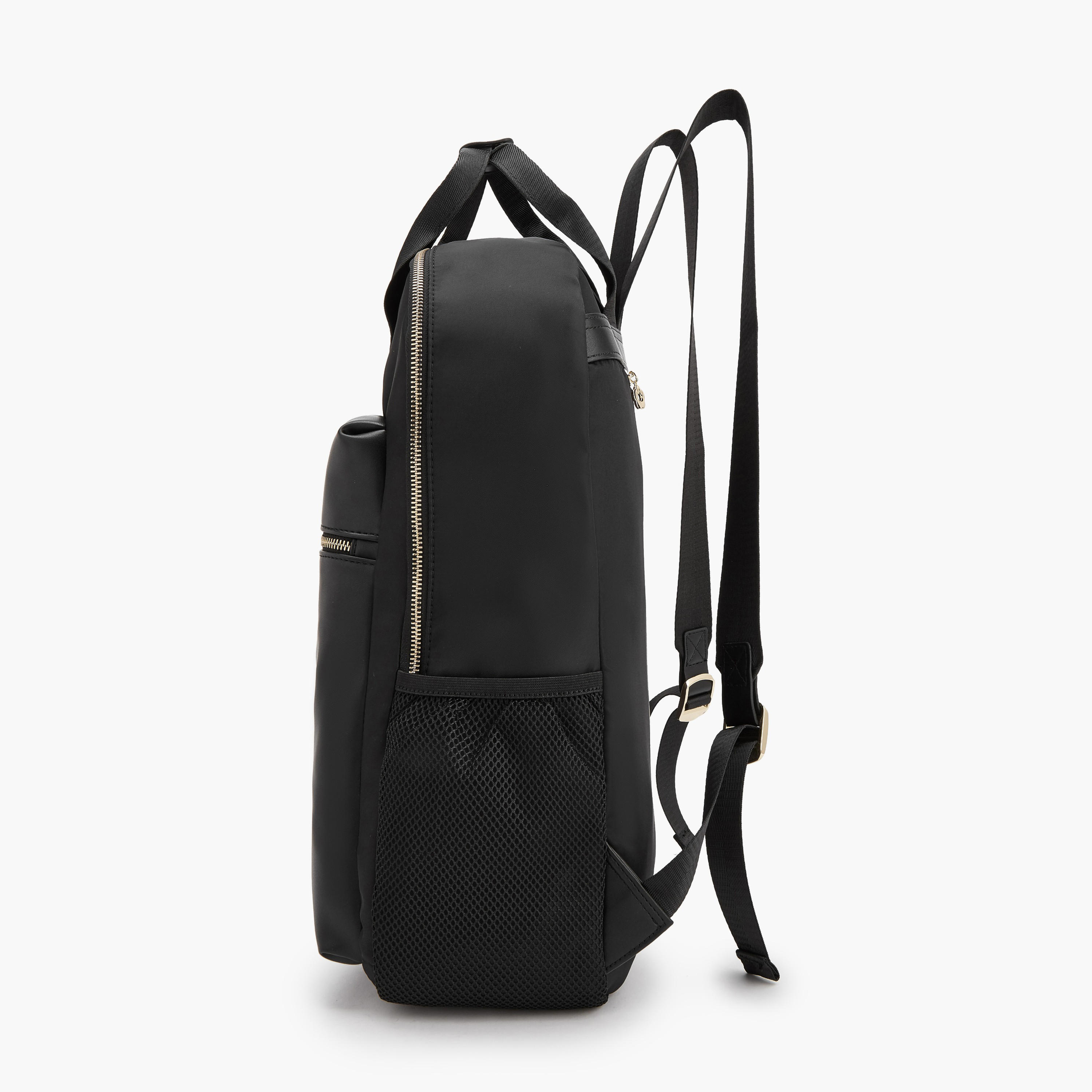 Missy Solid Backpack with Adjustable Shoulder Straps-women-bagsandwallets-backpacks-image-3