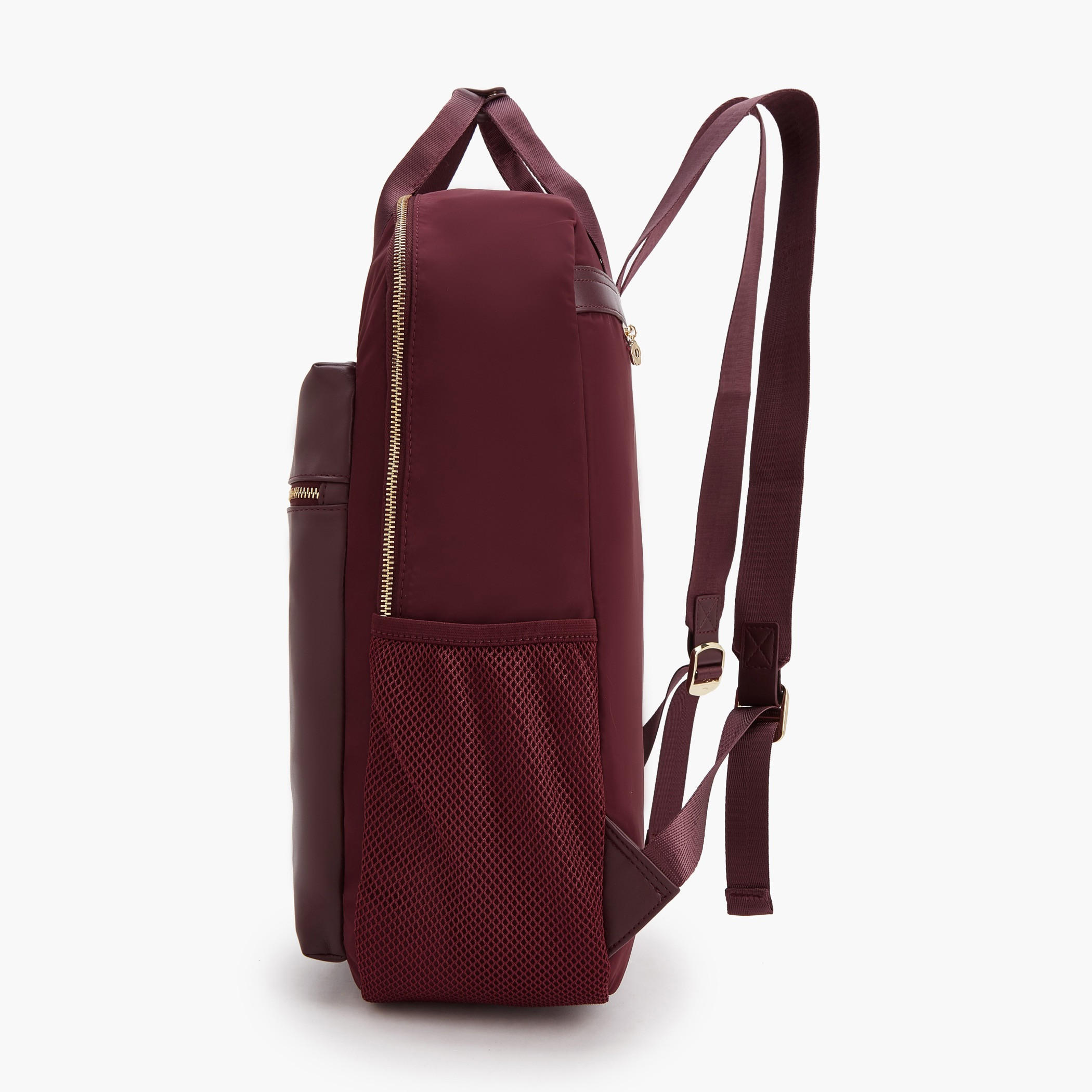 Missy Solid Backpack with Adjustable Shoulder Straps-women-bagsandwallets-backpacks-image-3