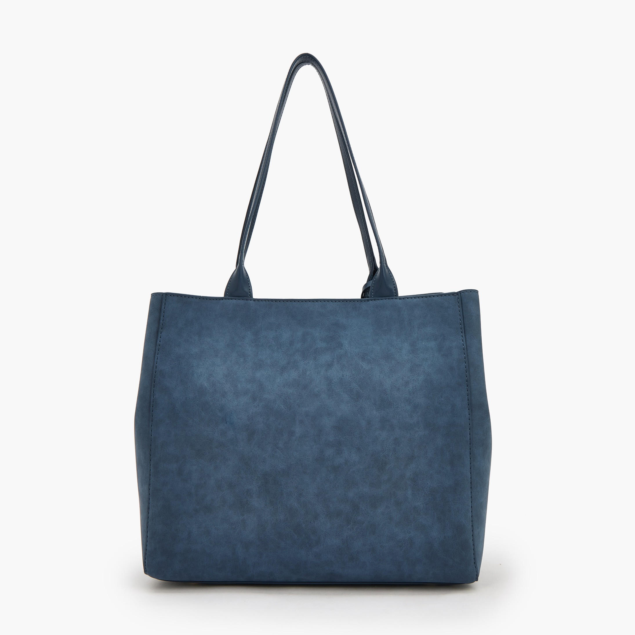 Le Confort Suede Tote Bag with Zip Closure-women-bagsandwallets-handbags-image-2
