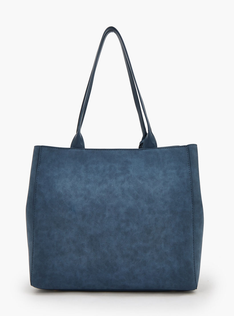 Le Confort Suede Tote Bag with Zip Closure-women-bagsandwallets-handbags-image-2