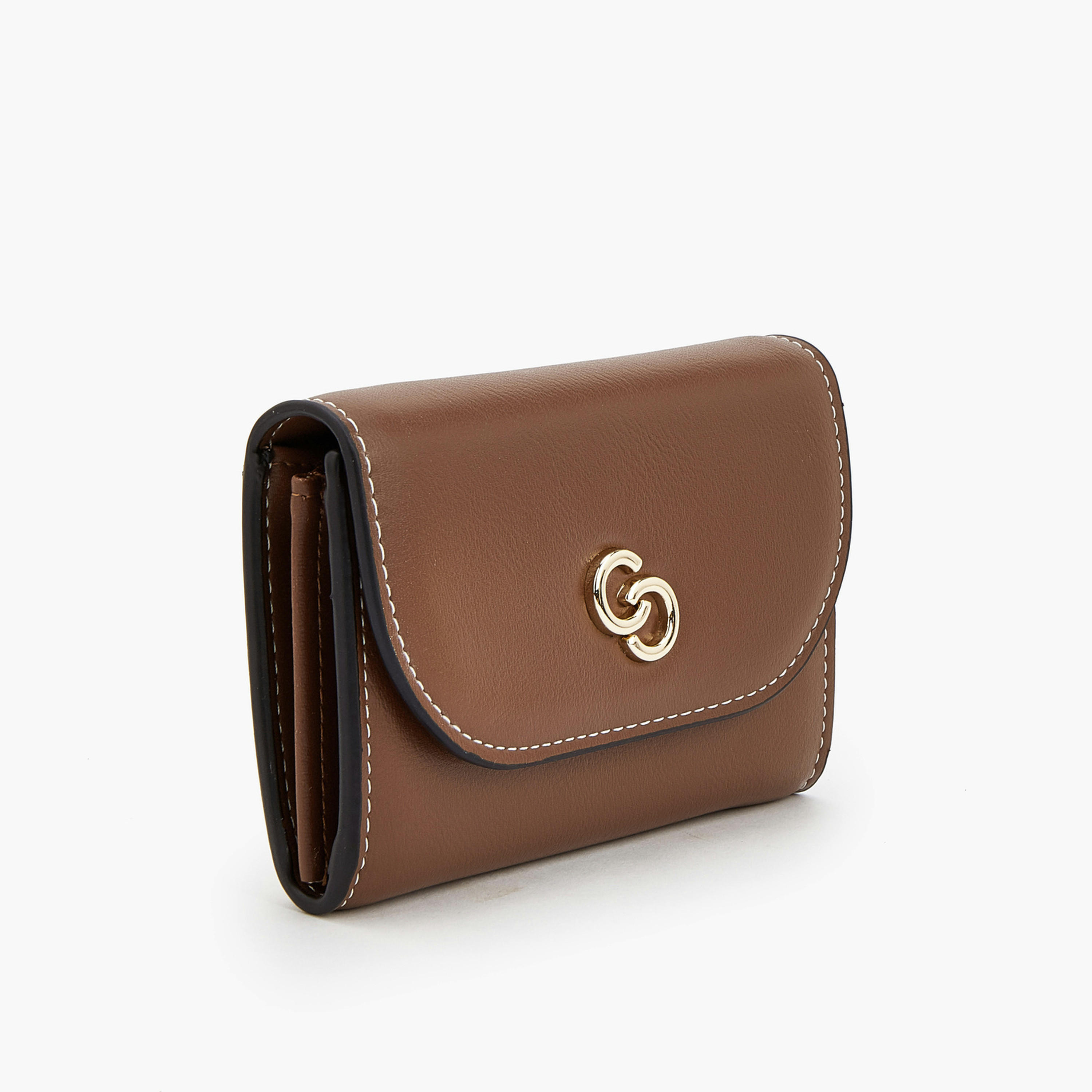 Celeste Solid Cardholder with Snap Button Closure-women-bagsandwallets-wallets-image-3