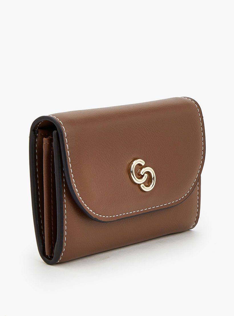 Celeste Solid Cardholder with Snap Button Closure-women-bagsandwallets-wallets-image-3
