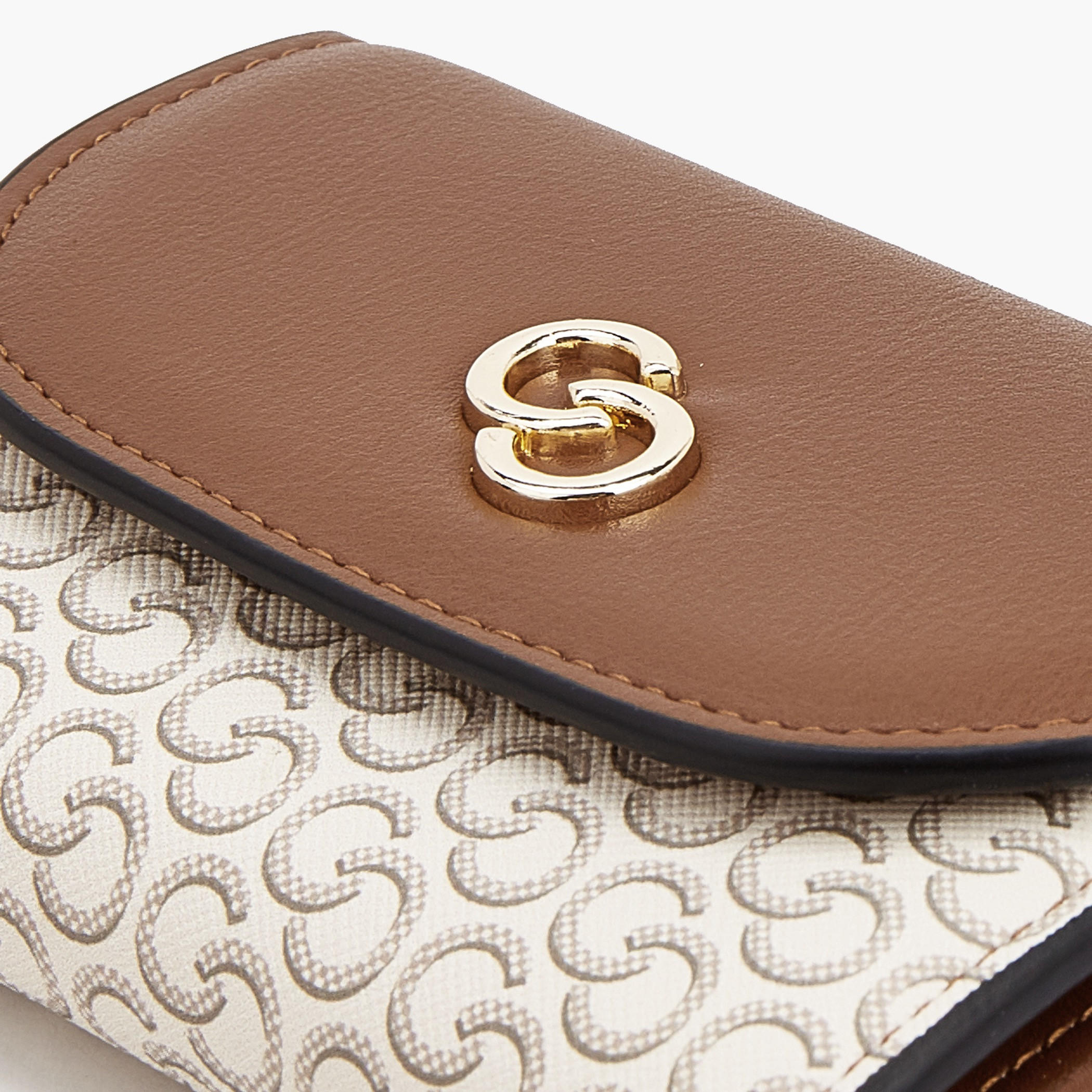 Celeste Monogram Print Wallet with Magnetic Snap Closure-women-bagsandwallets-wallets-image-5