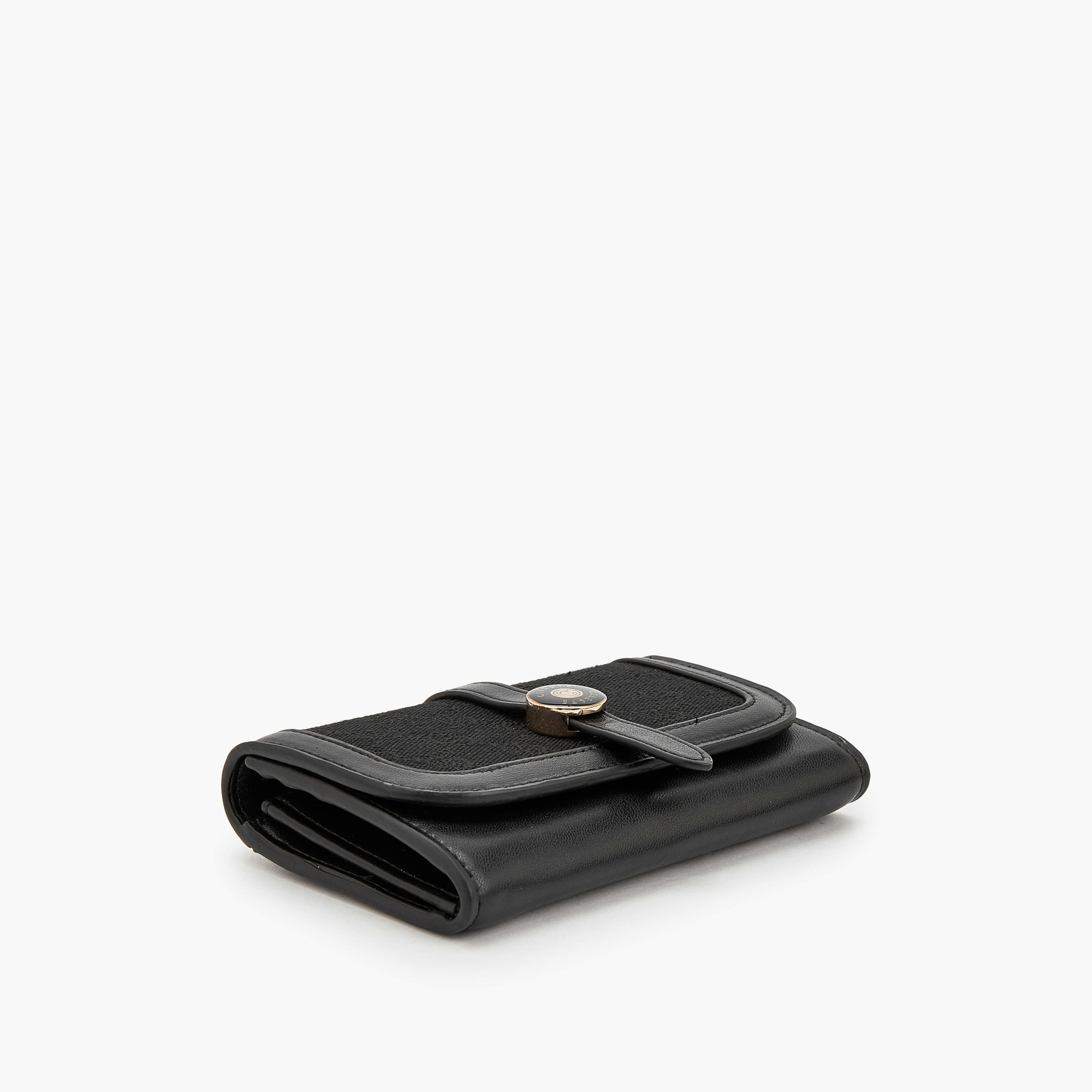 محفظة بملمس بارز مع إغلاق بغطاء مغناطيسي من سيليست-women-bagsandwallets-wallets-image-4