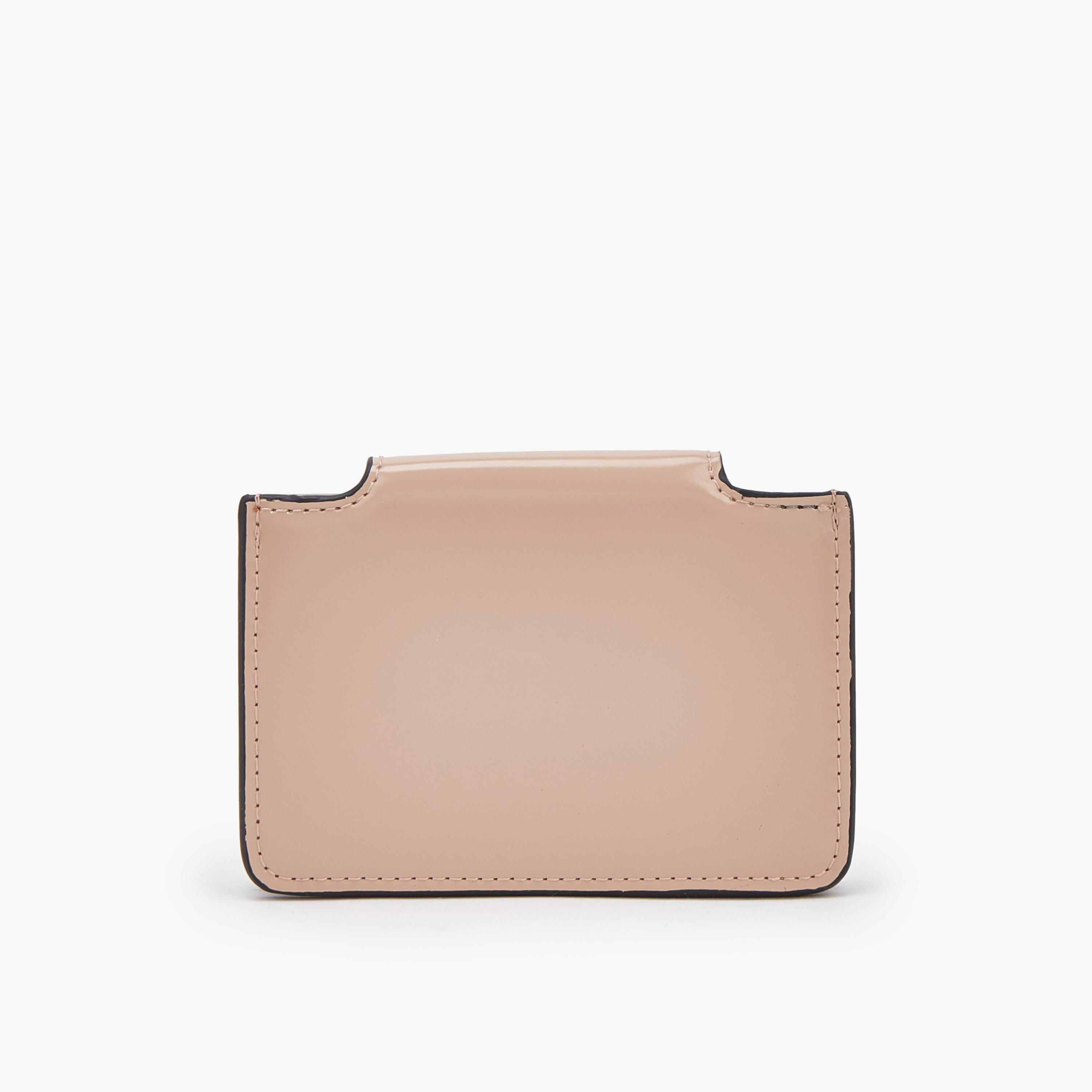 محفظة بطاقات سادة بزر إغلاق من سيليست-women-bagsandwallets-wallets-image-3