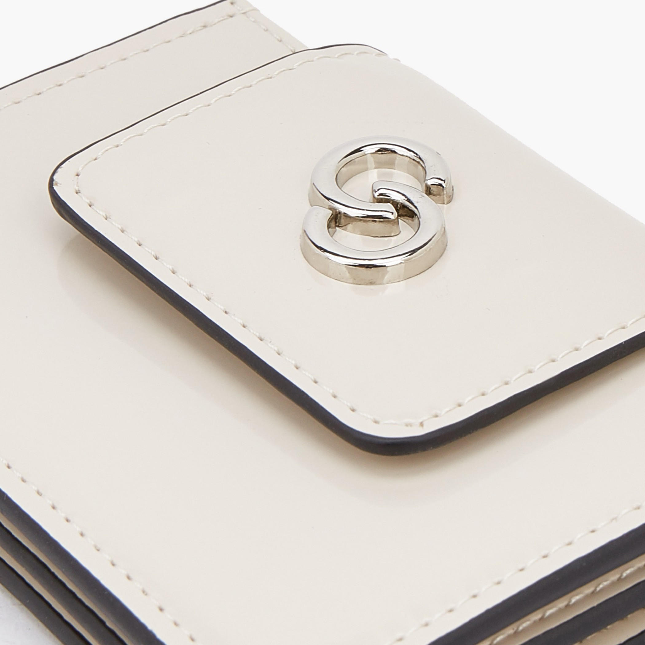 محفظة بطاقات سادة بزر إغلاق من سيليست-women-bagsandwallets-wallets-image-5