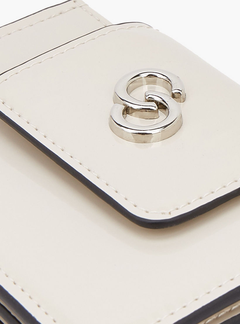 محفظة بطاقات سادة بزر إغلاق من سيليست-women-bagsandwallets-wallets-image-5