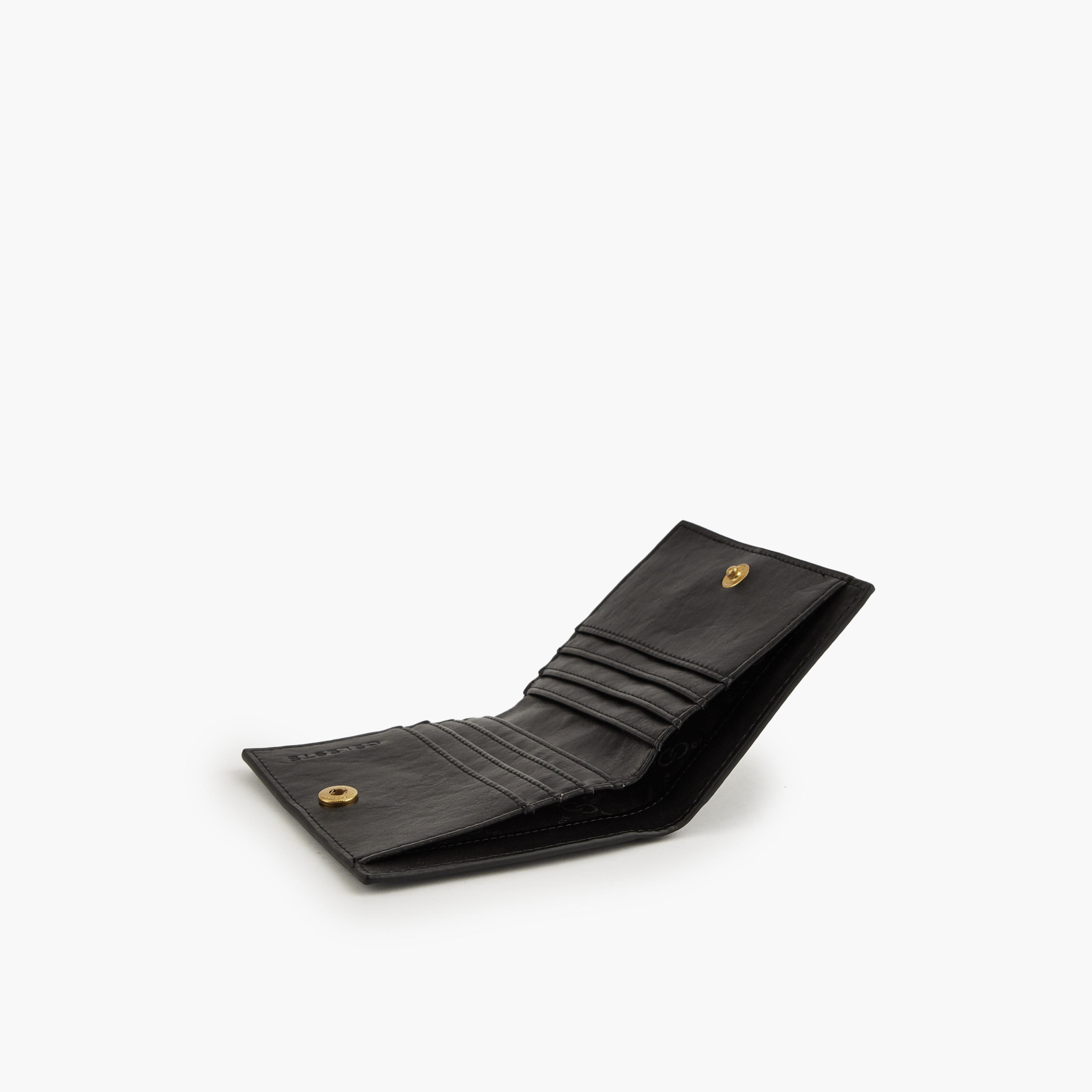 محفظة بطية ثنائية وحلية ميتاليك من سيليست-women-bagsandwallets-wallets-image-6