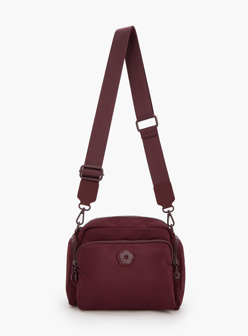 Missy Solid Crossbody Bag with Front Utility Pocket-women-bagsandwallets-handbags-image-2