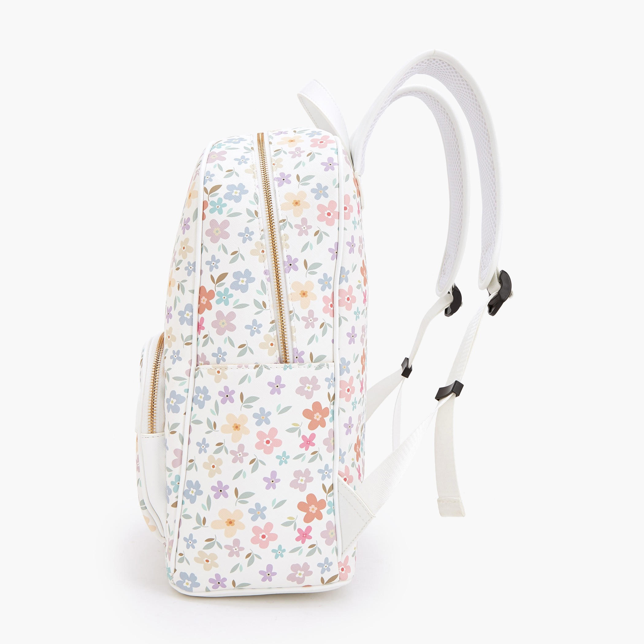 شنطة ظهر بأحزمة كتف مبطنة وطبعات زهرية من ميسي-women-bagsandwallets-backpacks-image-5