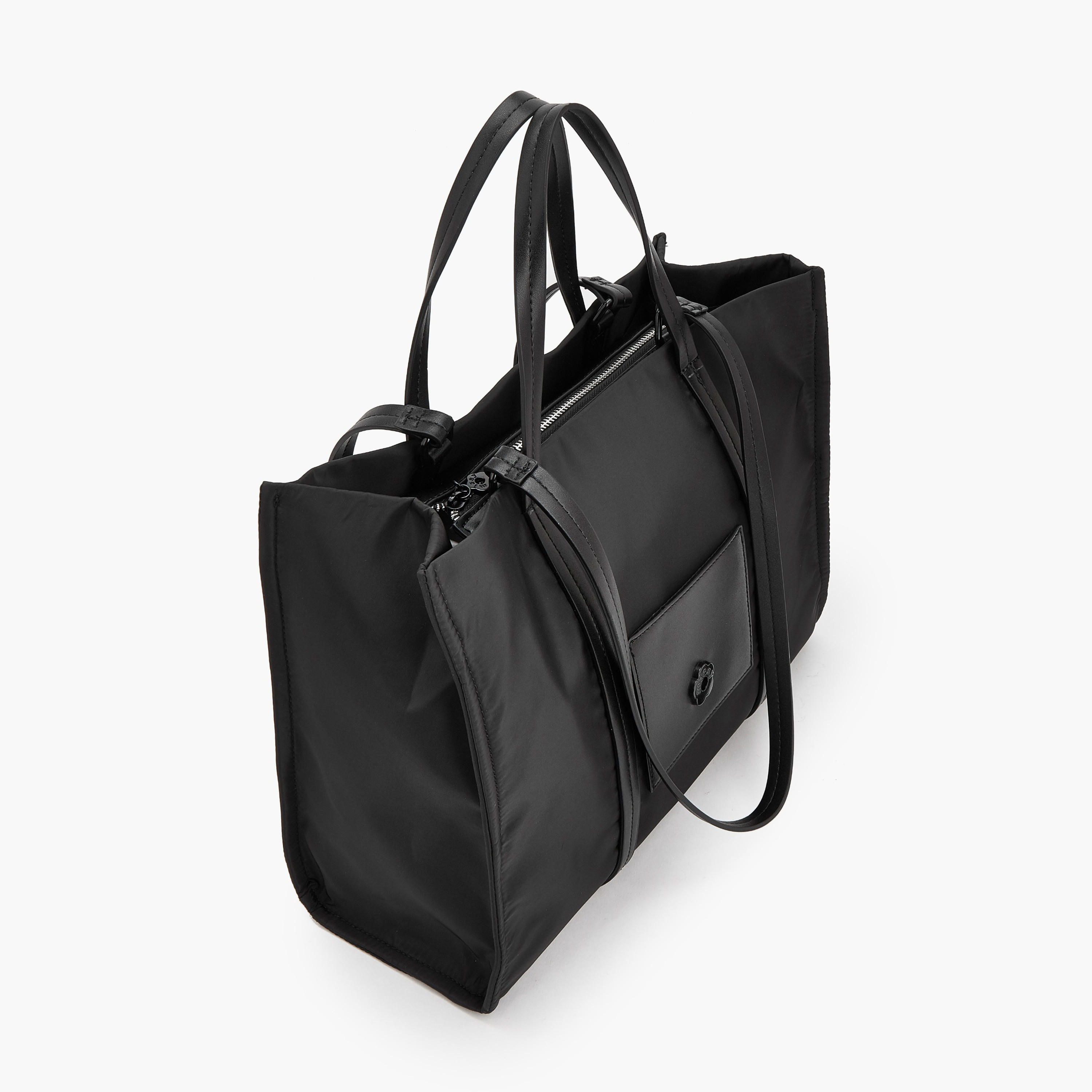 Missy Solid Tote Bag with Front Utility Pocket-women-bagsandwallets-handbags-image-6