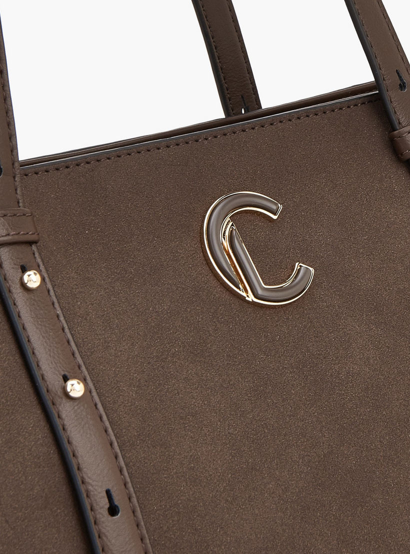 Le Confort Solid Tote Bag with Zip Closure-women-bagsandwallets-handbags-image-4