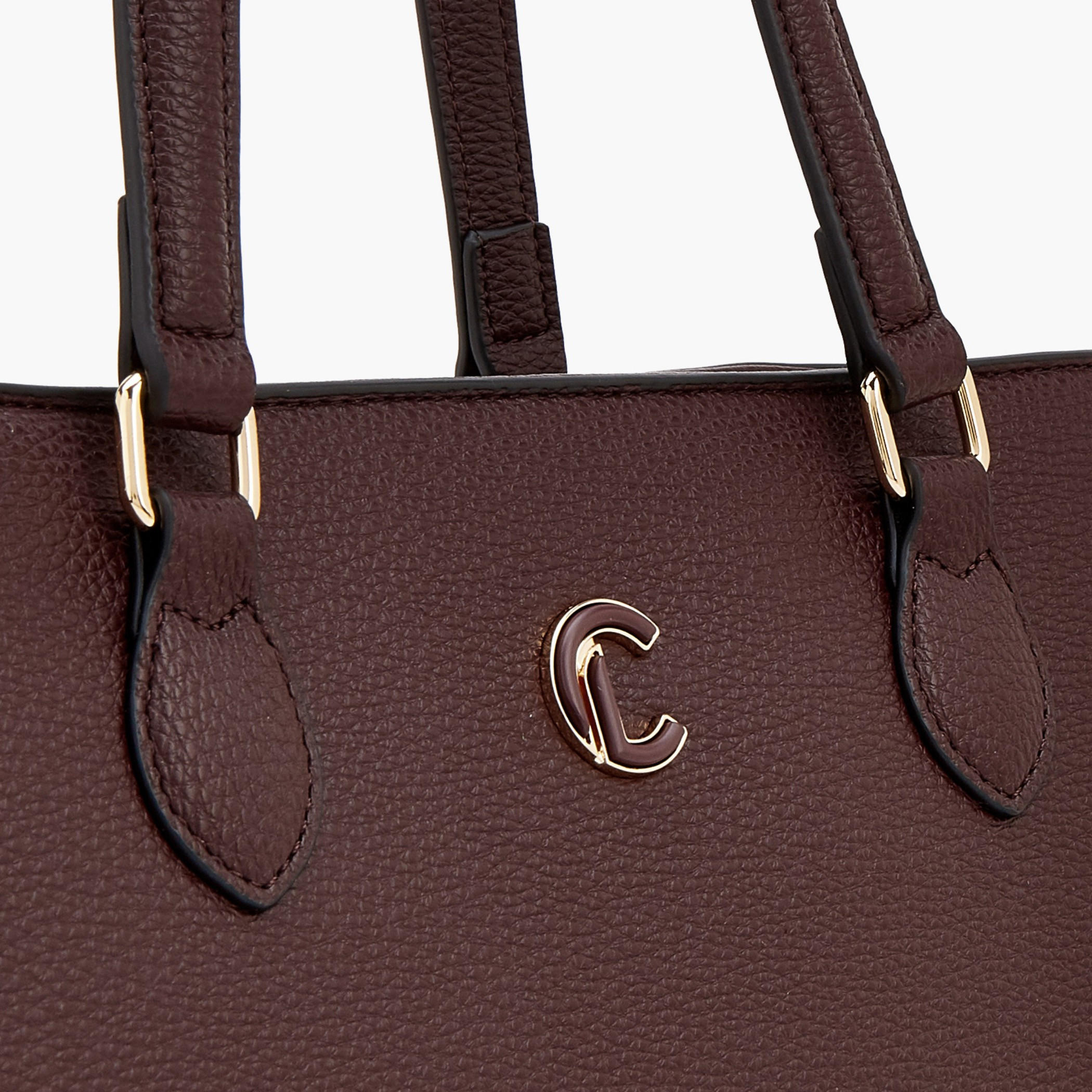Le Confort Solid Tote Bag with Detachable Strap and Zip Closure-women-bagsandwallets-handbags-image-4