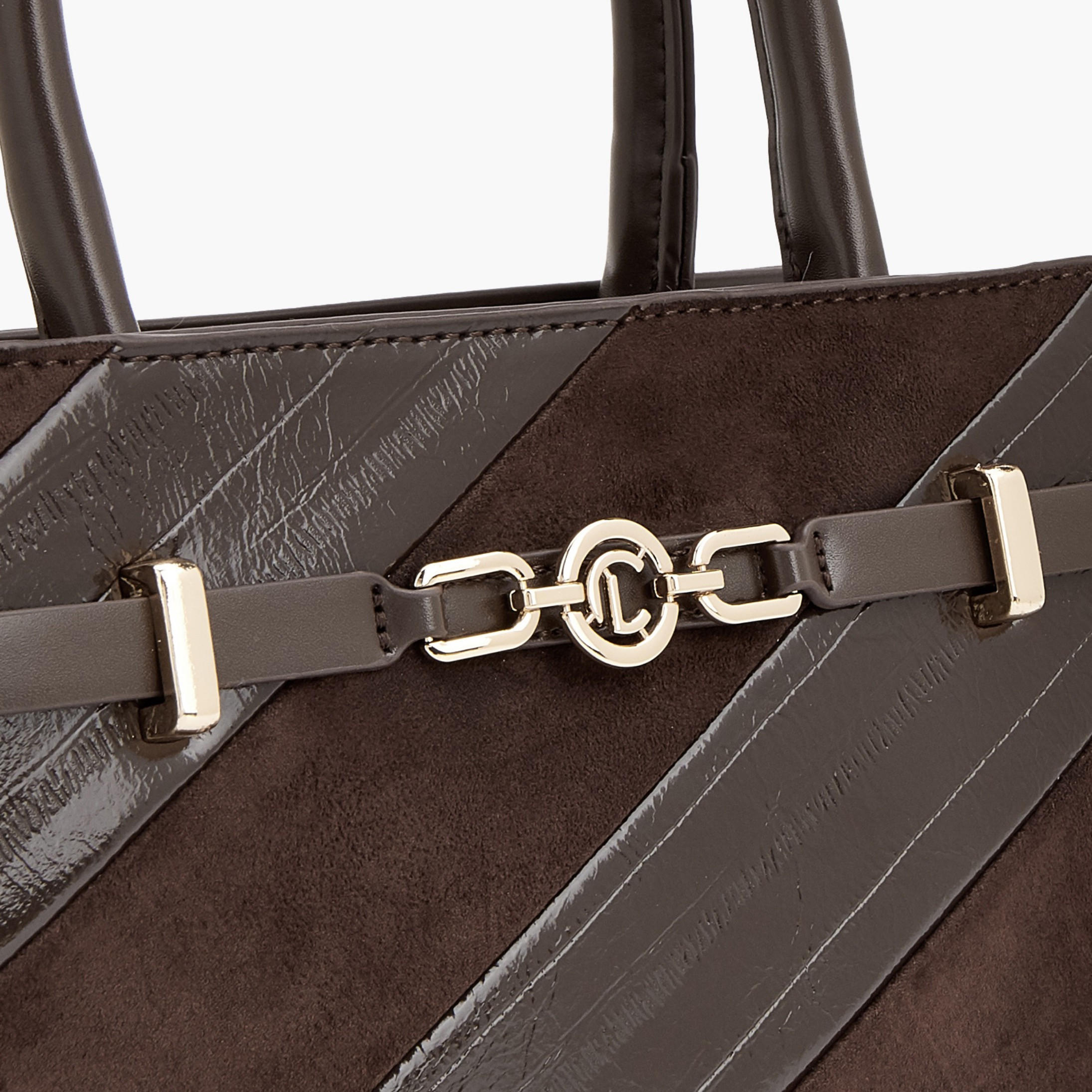 Le Confort Striped Tote Bag with Detachable Strap-women-bagsandwallets-handbags-image-4