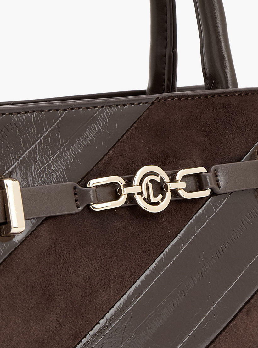 Le Confort Striped Tote Bag with Detachable Strap-women-bagsandwallets-handbags-image-4