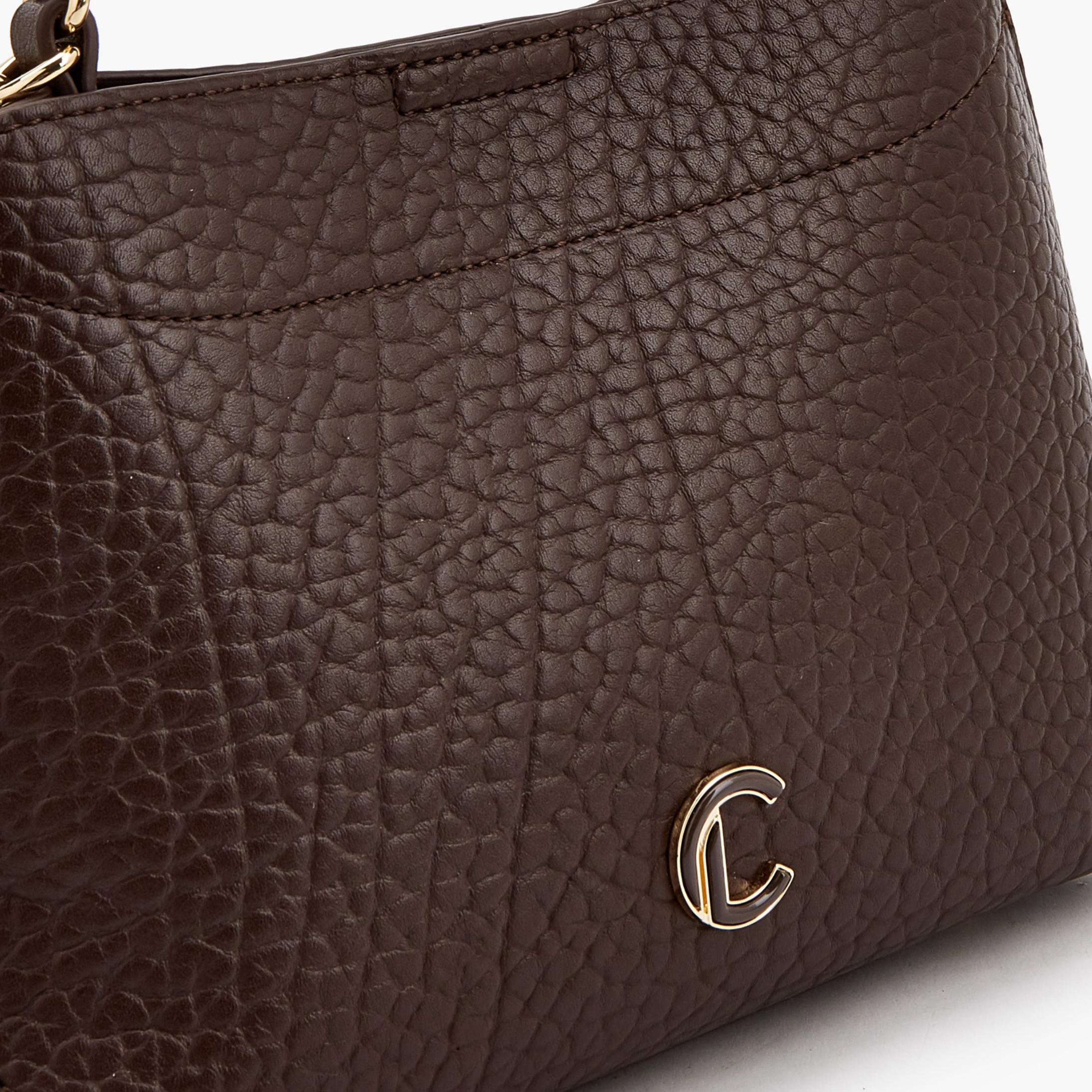 Le Confort Textured Crossbody Bag with Braided Top Handle-women-bagsandwallets-handbags-image-8