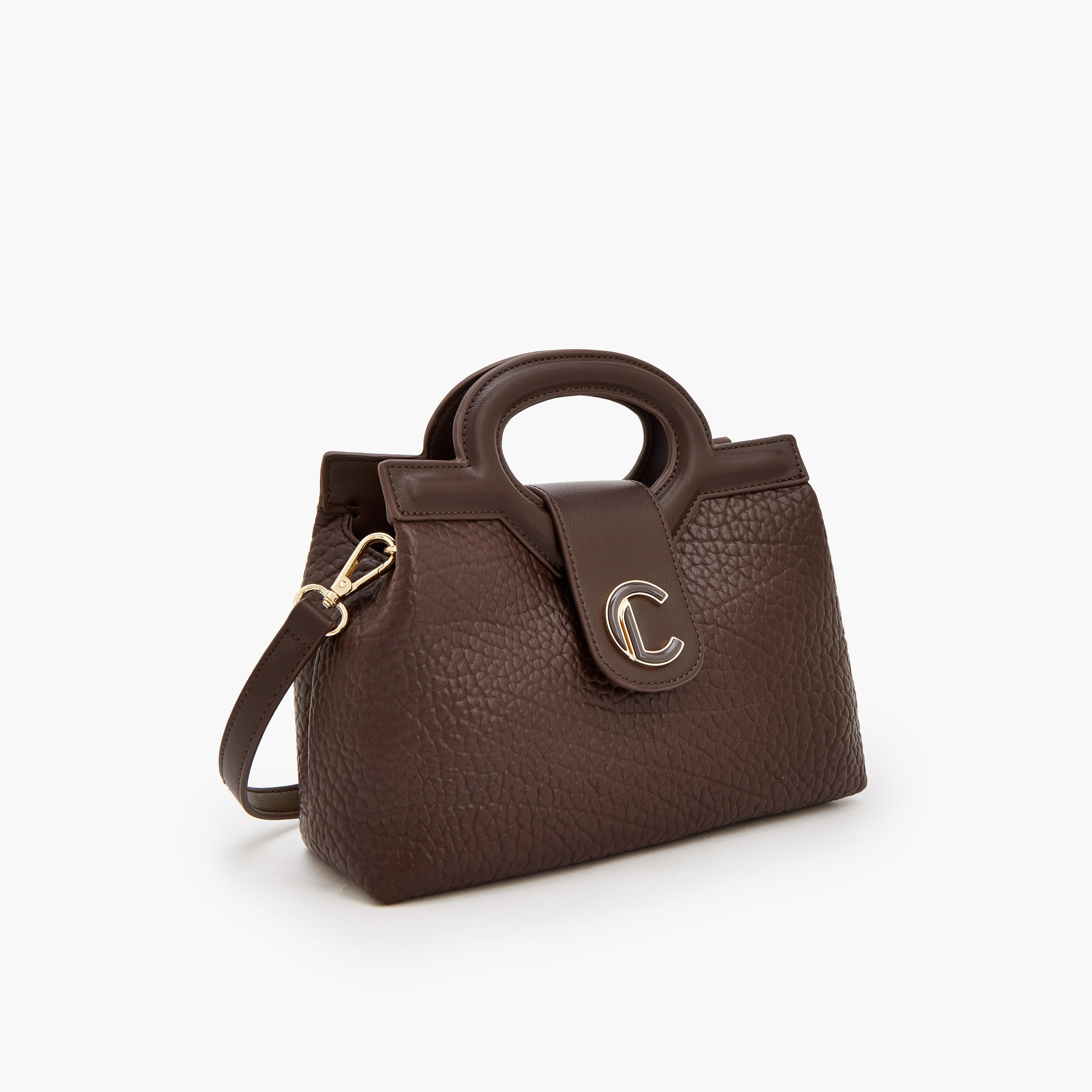 Le Confort Textured Tote Bag with Detachable Strap-women-bagsandwallets-handbags-image-3