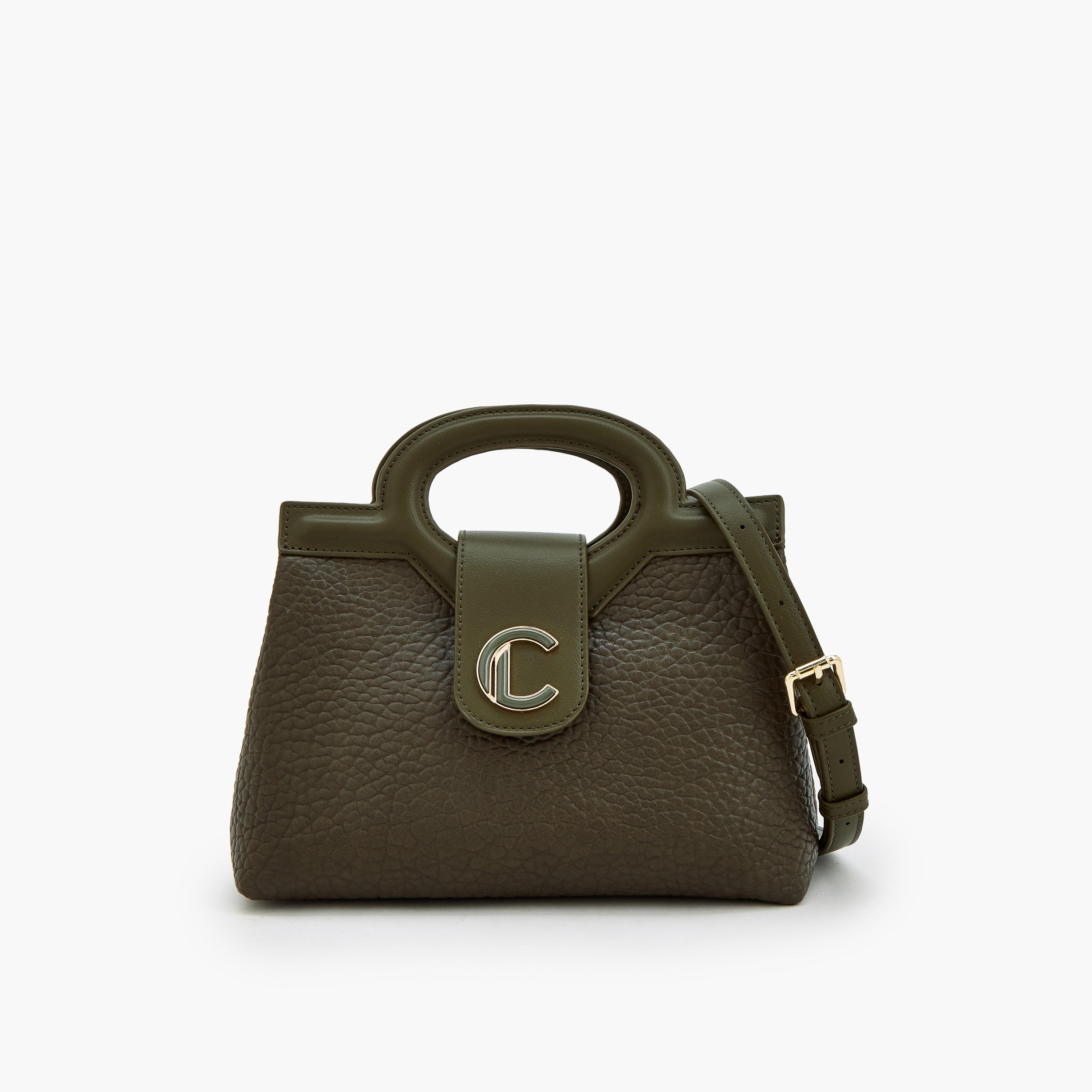 Le Confort Textured Tote Bag with Detachable Strap-women-bagsandwallets-handbags-image-1
