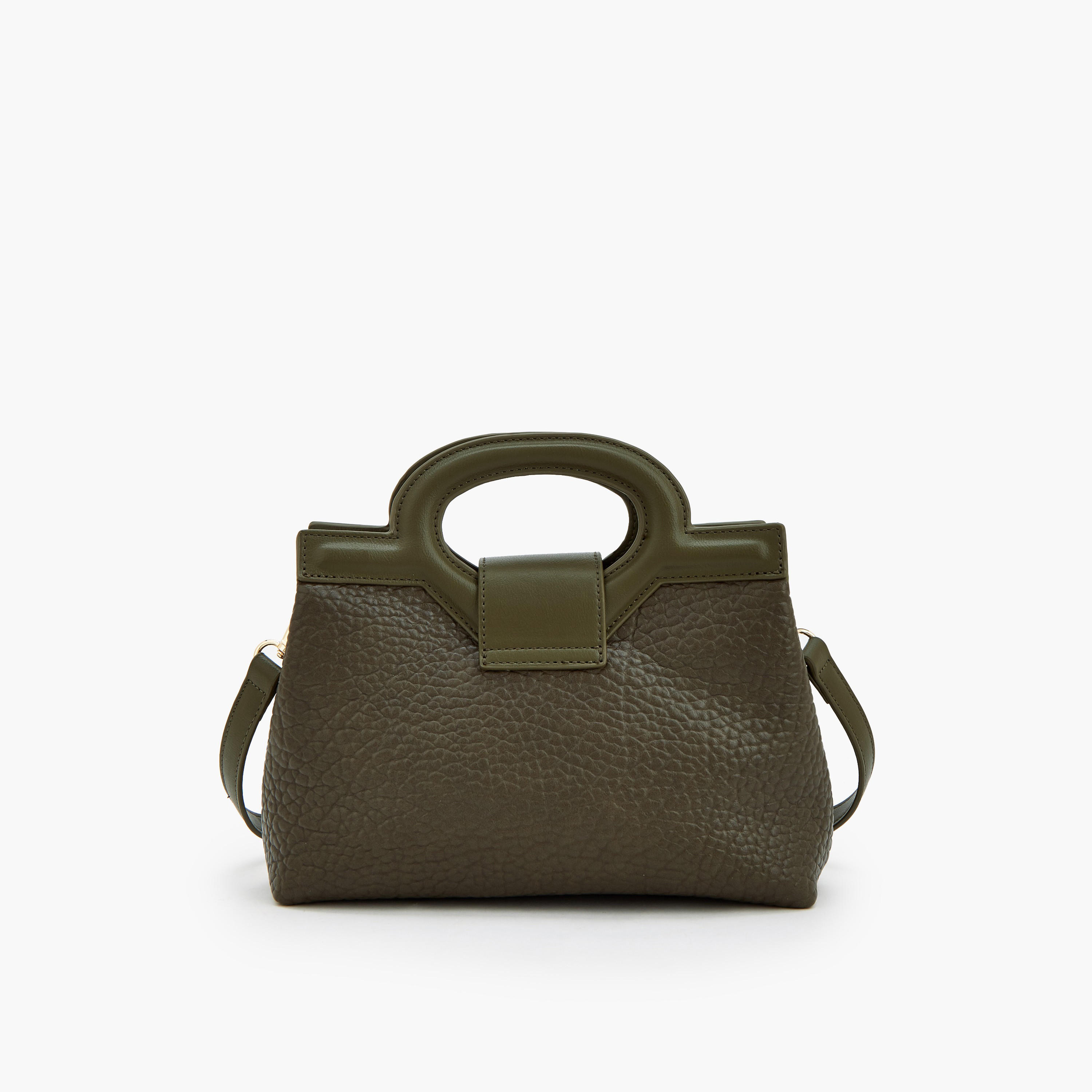 Le Confort Textured Tote Bag with Detachable Strap-women-bagsandwallets-handbags-image-5