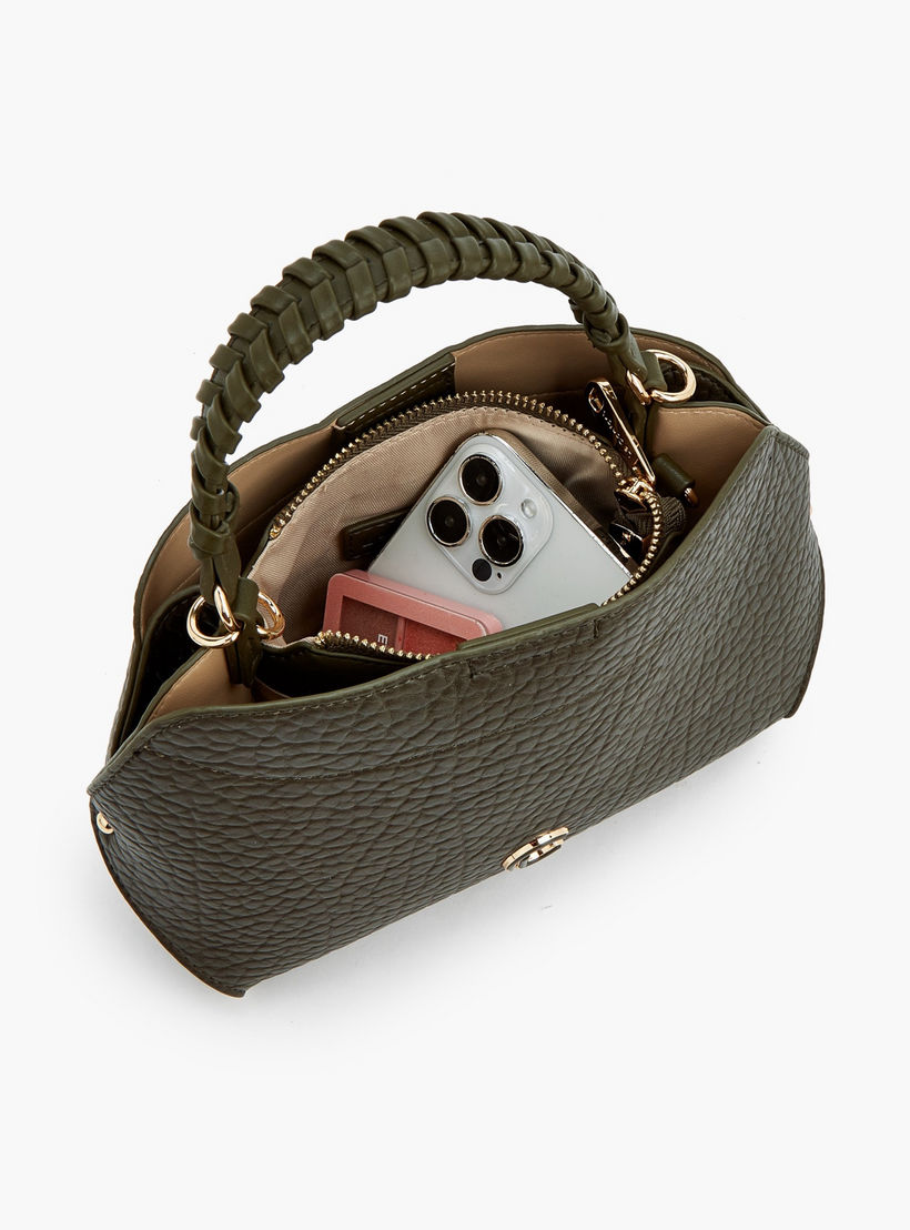 Le Confort Textured Crossbody Bag with Braided Top Handle-women-bagsandwallets-handbags-image-3