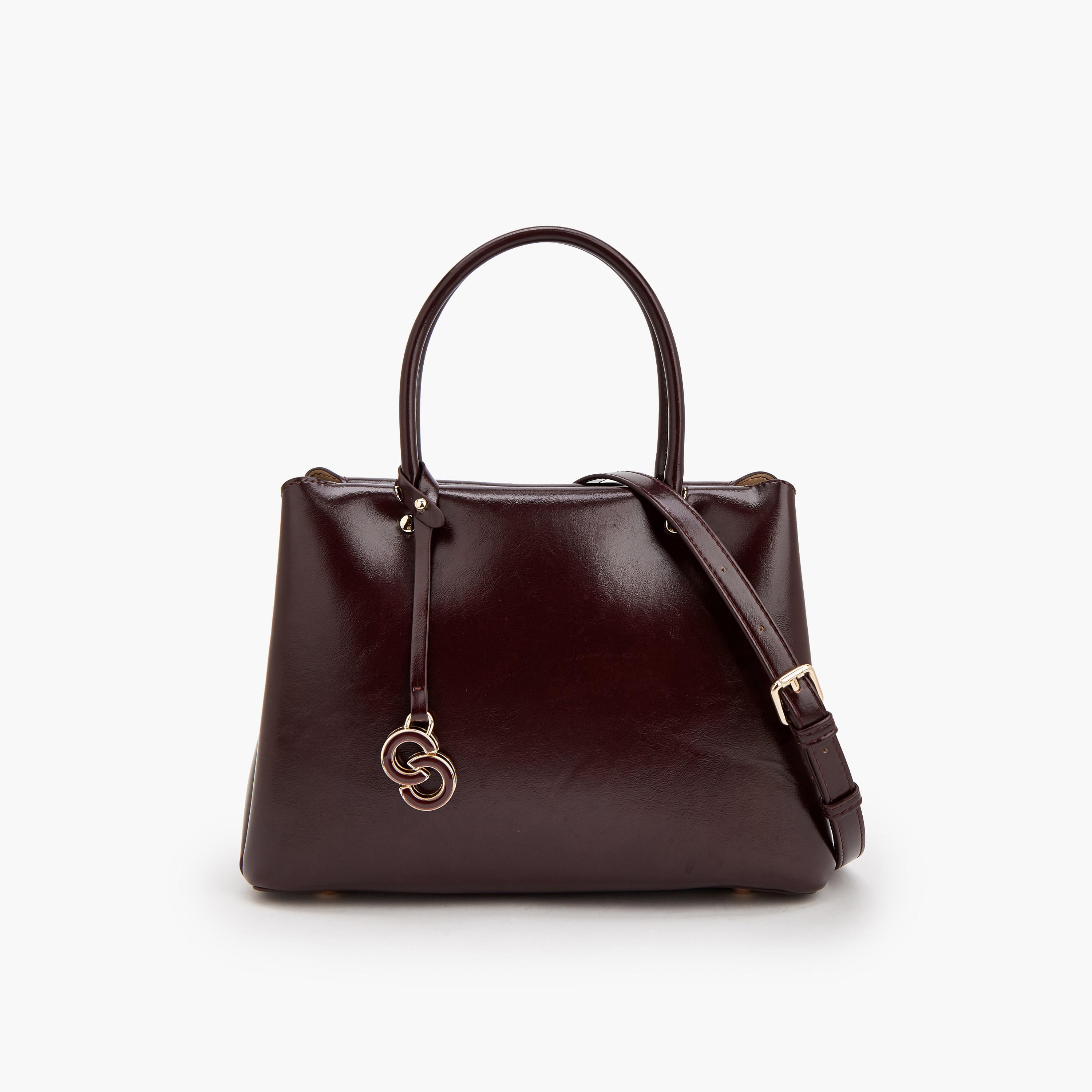 شنطة توتي سادة بحزام قابل للفصل من سيليست-women-bagsandwallets-handbags-image-1