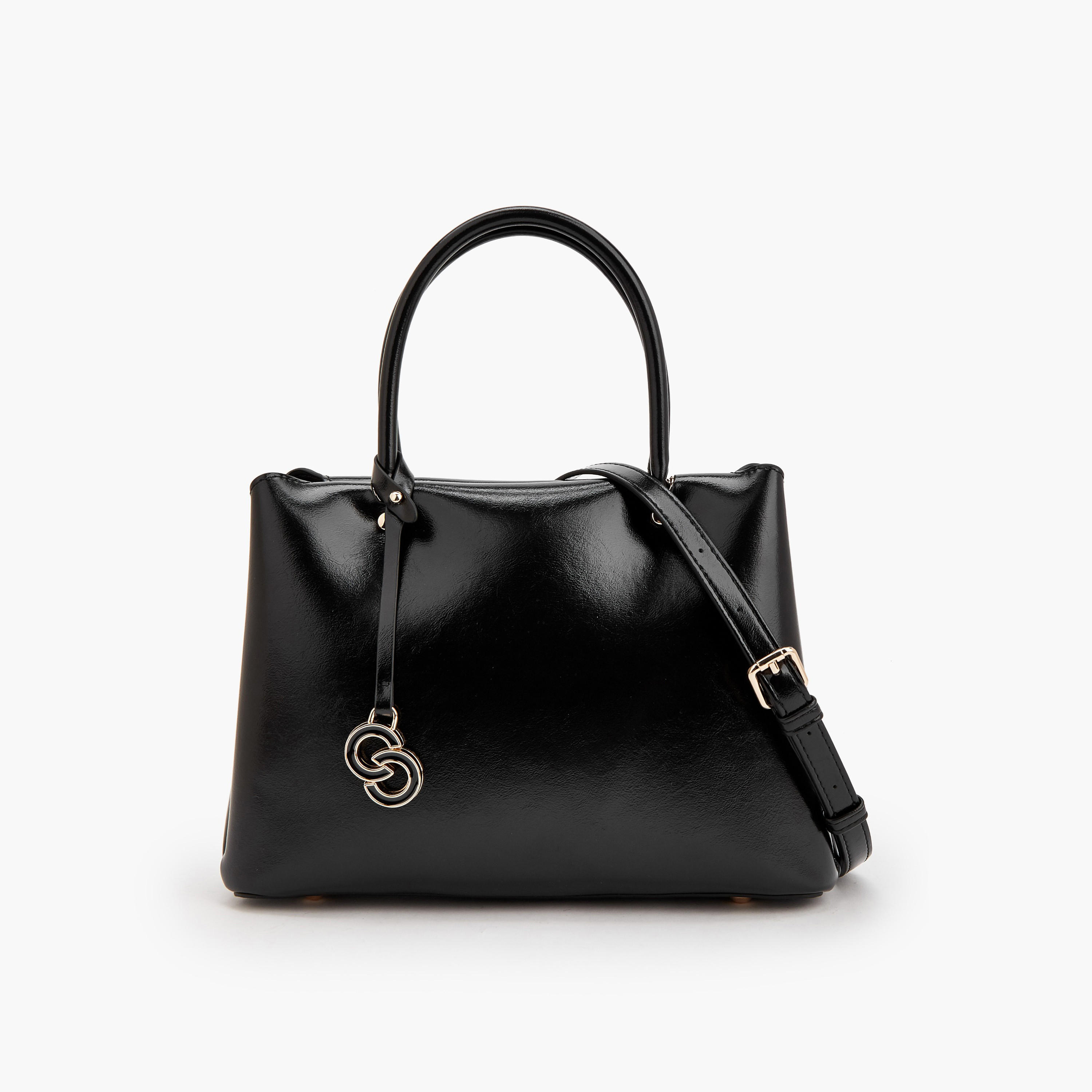 Celeste Solid Tote Bag with Detachable Strap-women-bagsandwallets-handbags-image-1
