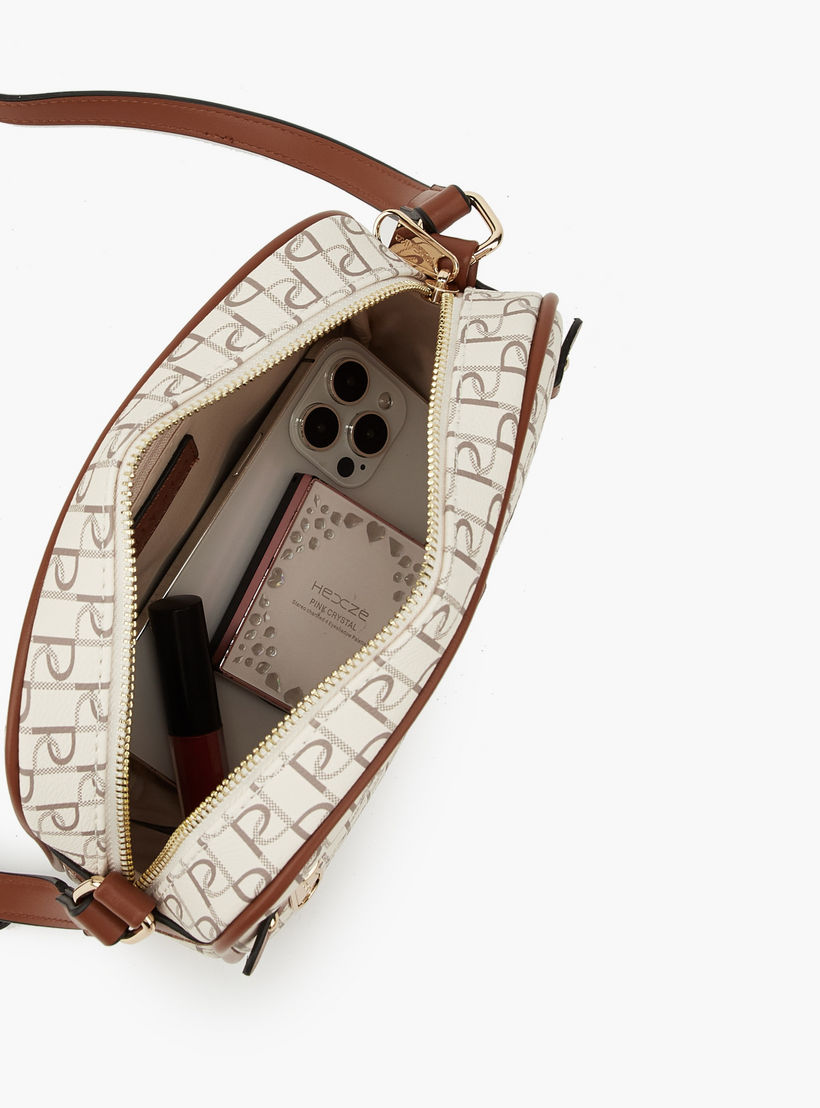 Paprika Monogram Crossbody Bag with Adjustable Strap-women-bagsandwallets-handbags-image-7