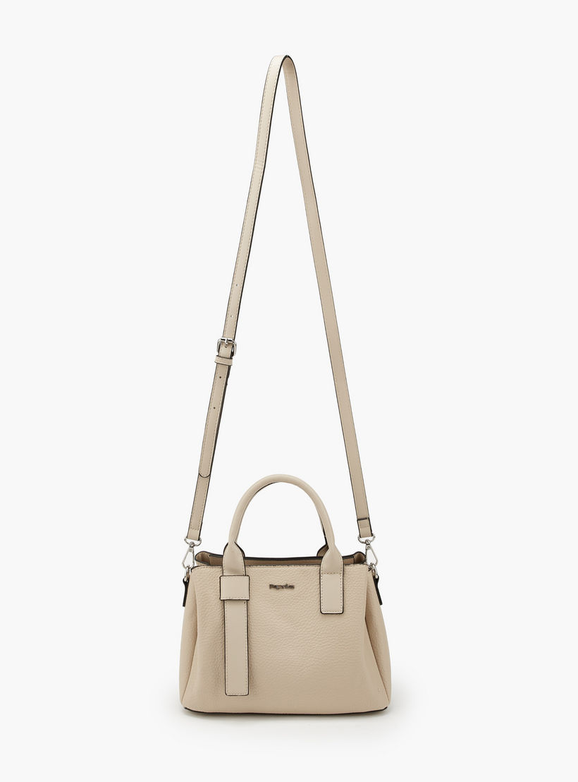 Paprika Textured Tote Bag with Detachable Strap-women-bagsandwallets-handbags-image-3