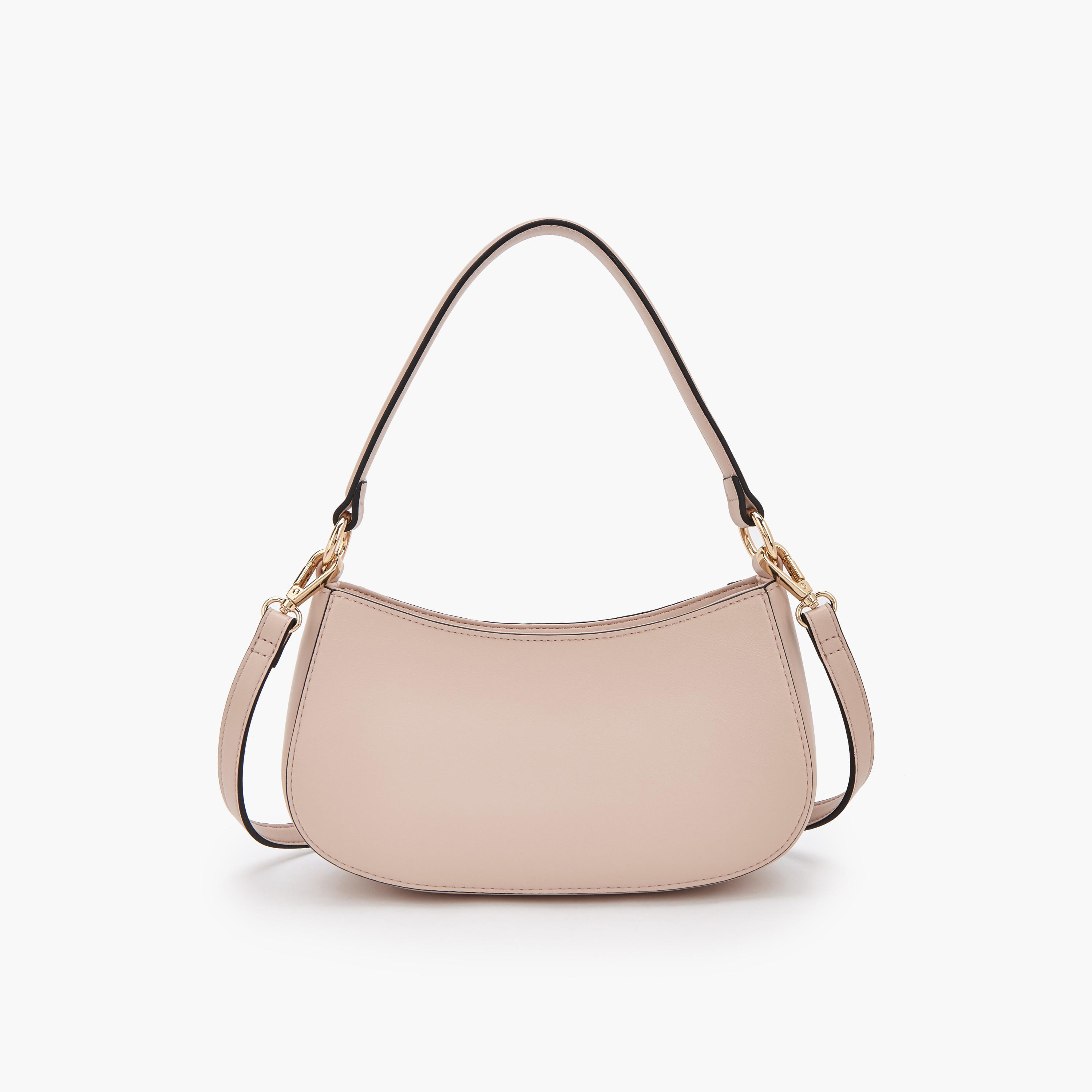 شنطة كتف بسحاب إغلاق ونقوش مونوجرام من سيليست-women-bagsandwallets-handbags-image-4