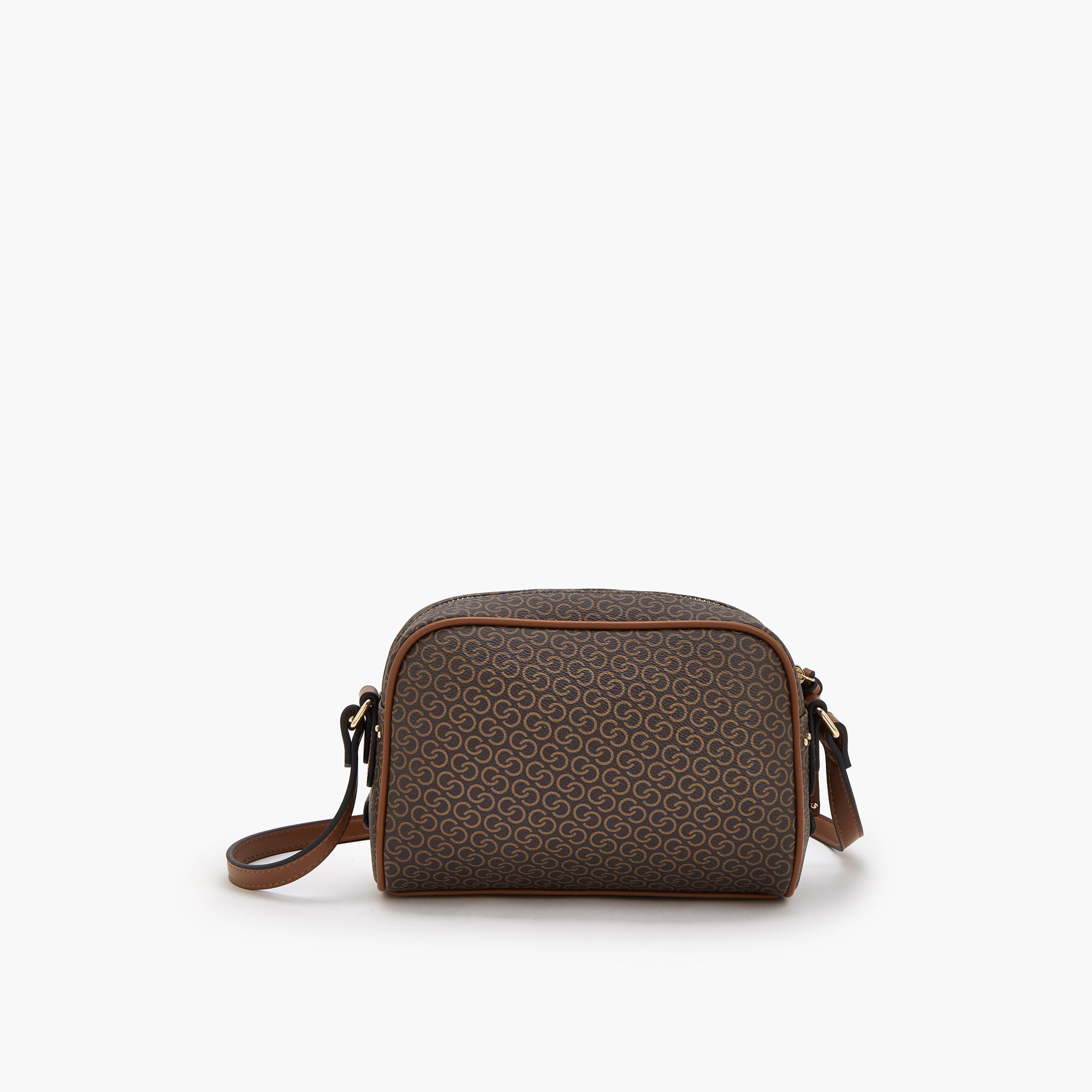 Celeste Monogram Print Crossbody Bag with Zip Closure-women-bagsandwallets-handbags-image-5
