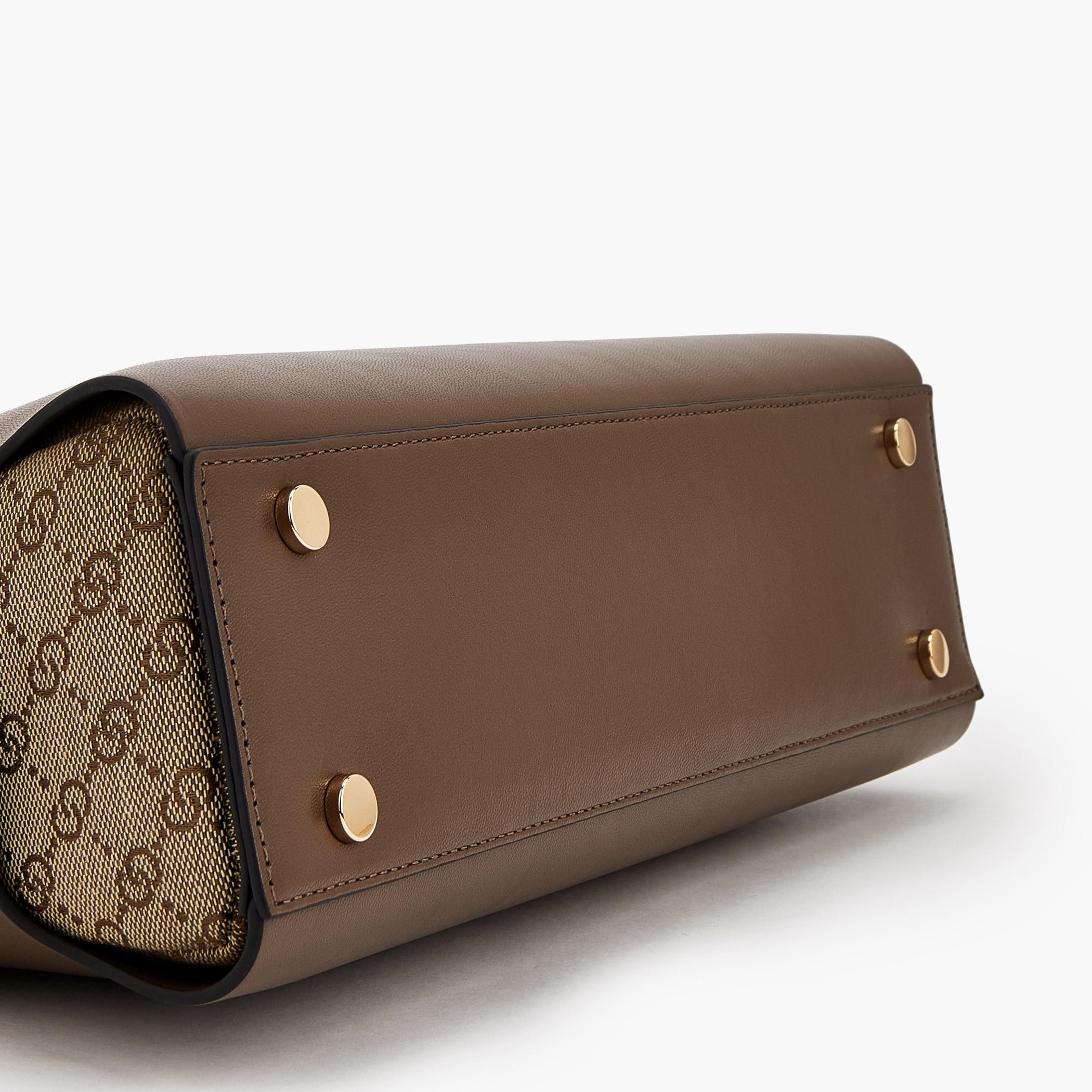 شنطة كتف بملمس مونوغرام ومقبضين من سيليست-women-bagsandwallets-handbags-image-6