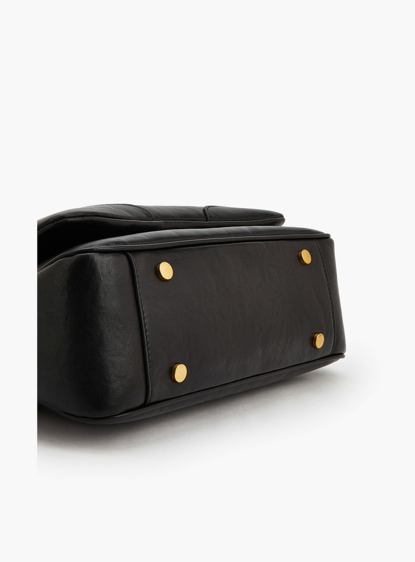 Celeste Buckled Detail Tote Bag with Zip Closure-women-bagsandwallets-handbags-image-6