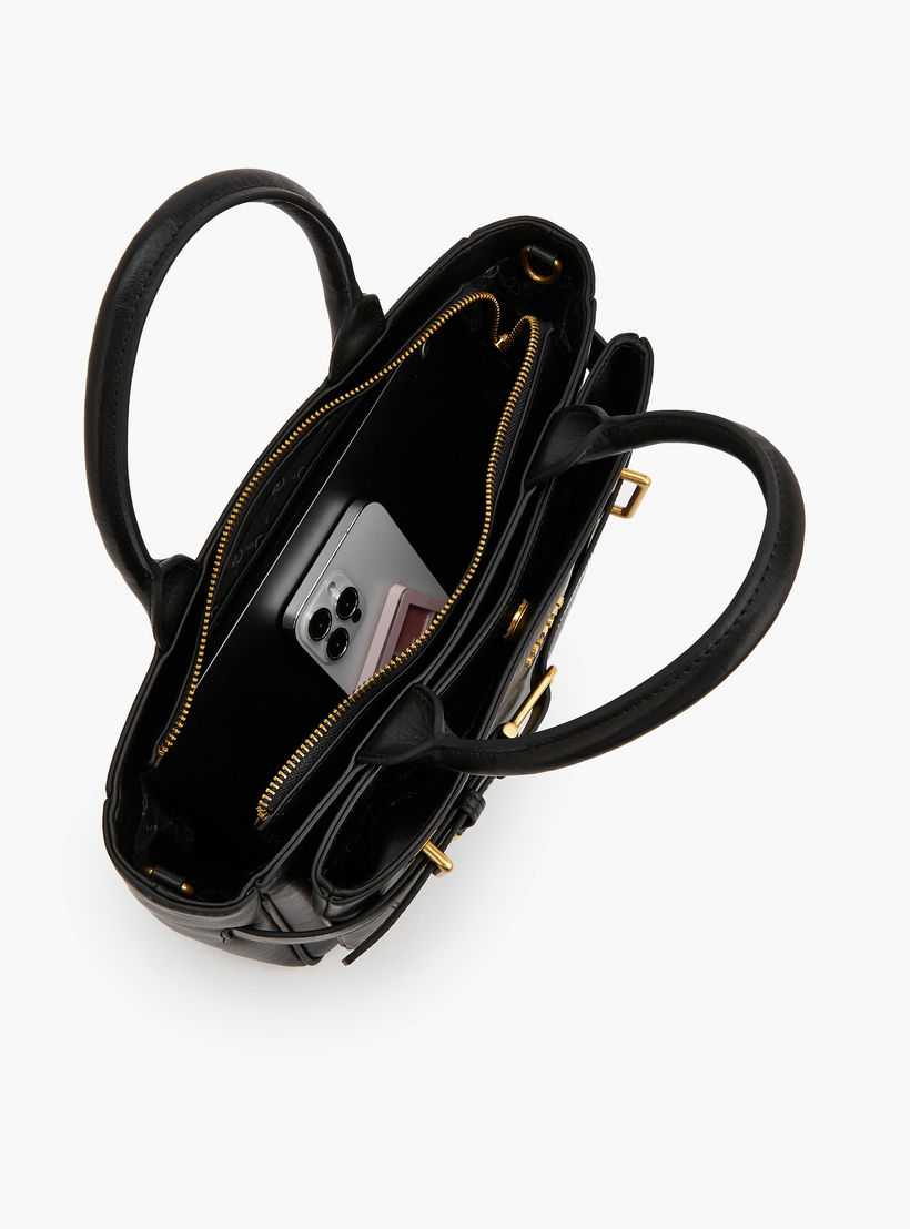 Celeste Buckled Detail Tote Bag with Zip Closure-women-bagsandwallets-handbags-image-7