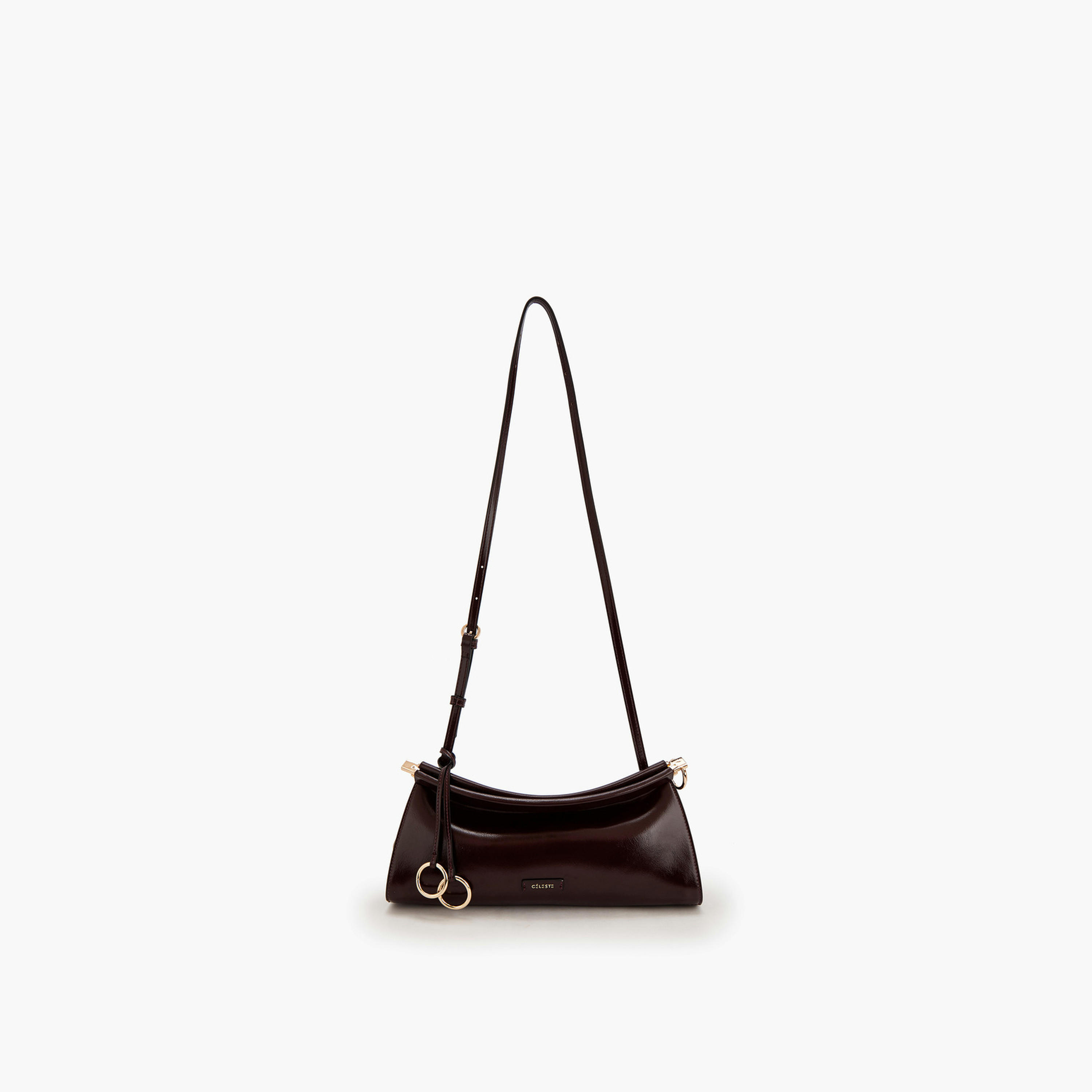 Celeste Solid Crossbody Bag with Metallic Accent-women-bagsandwallets-handbags-image-1